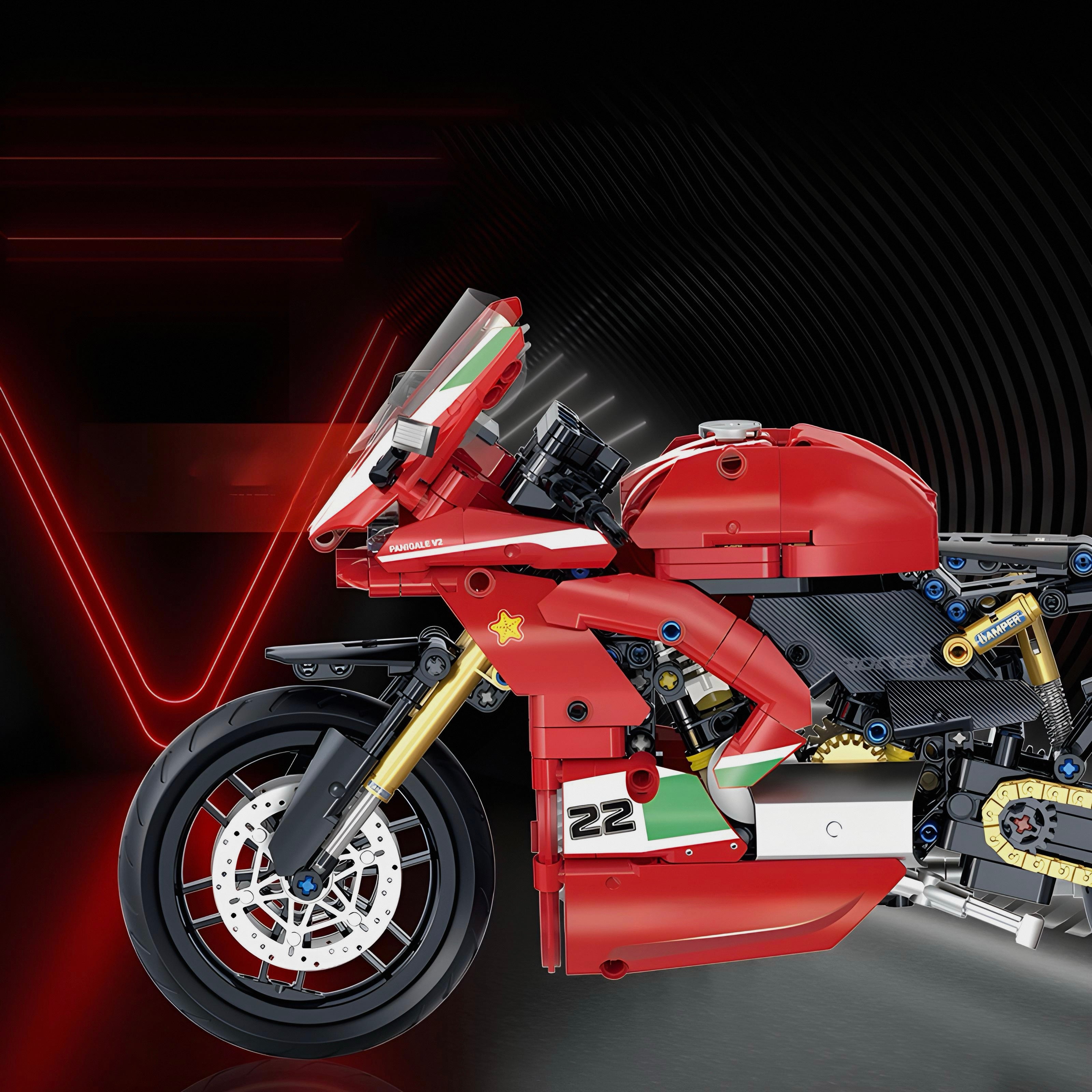 The Ultimate Panigale V2 | 588pcs
