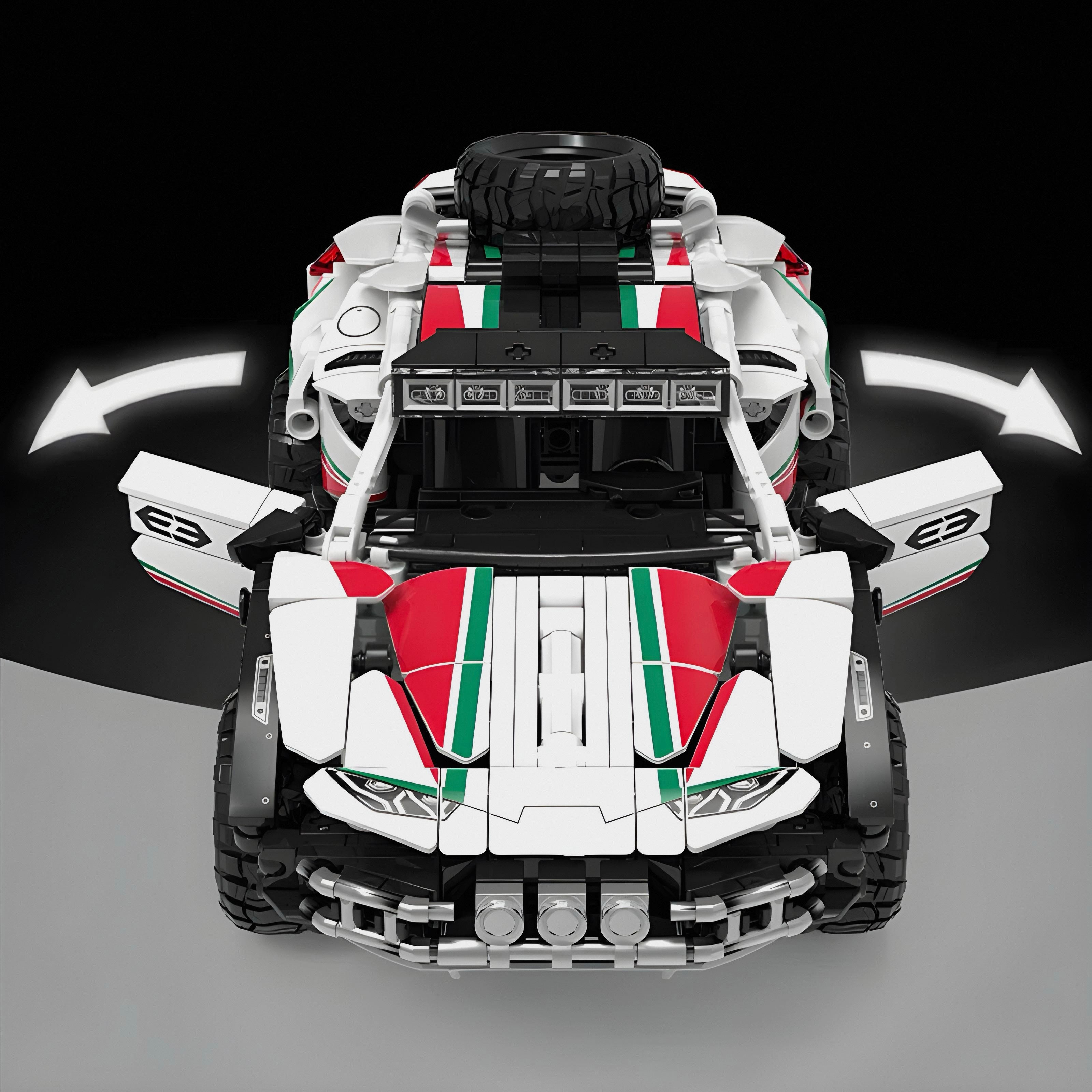 Italian Off-Road Supercar | 678pcs