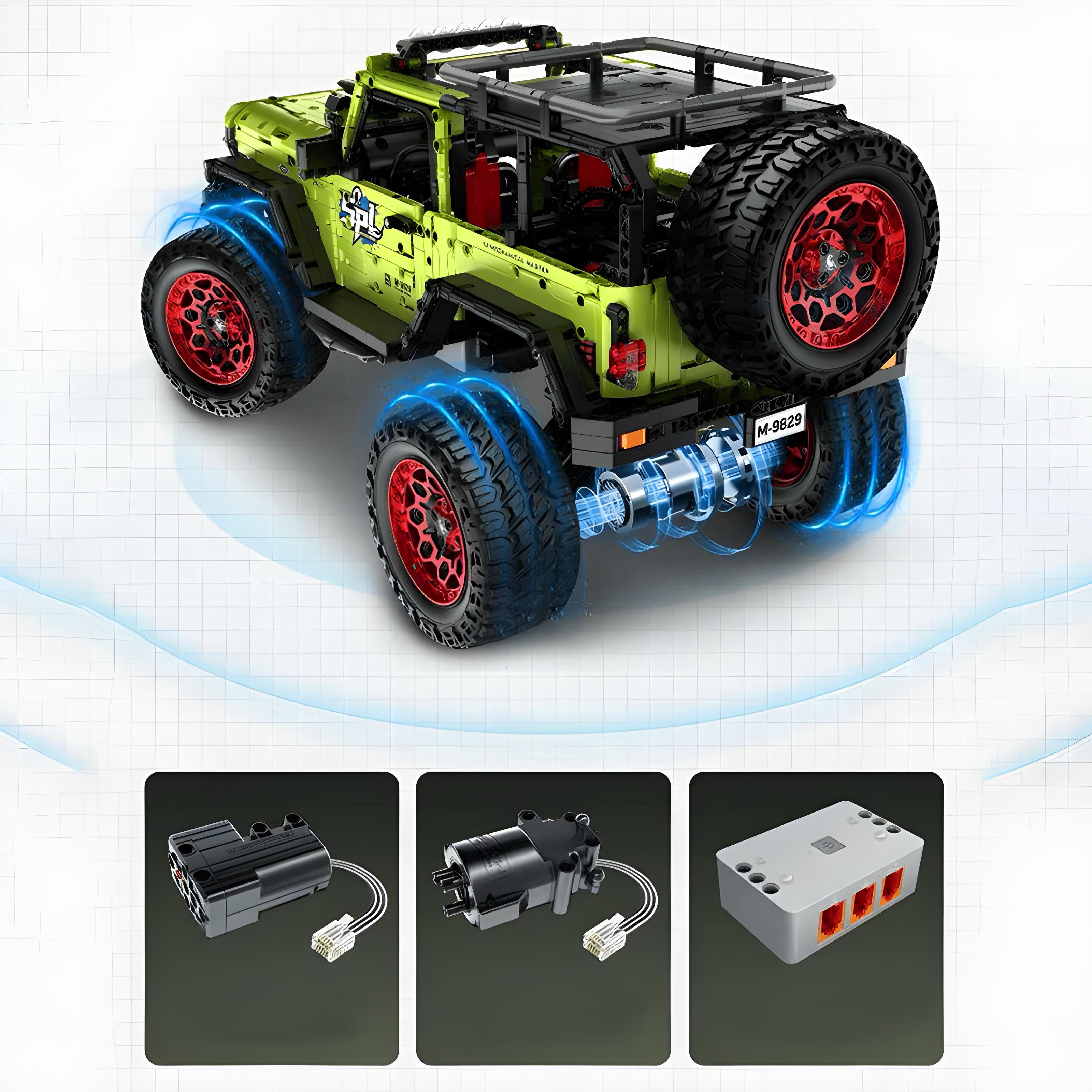 The Ultimate 1:6 Scale Off Roader | 2544pcs