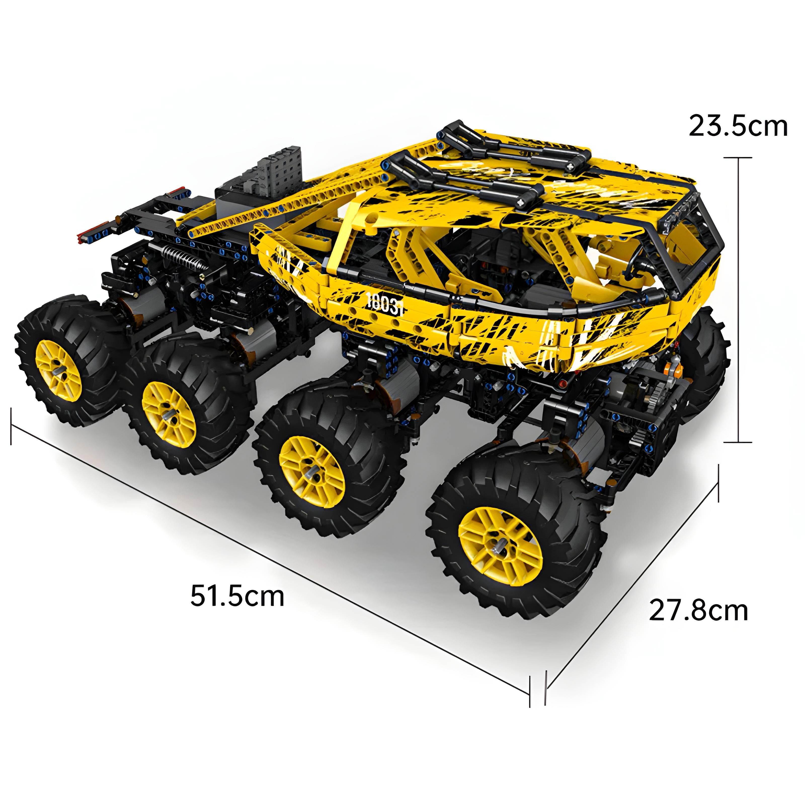The Ultimate 8 Wheel Drive Off Roader | 1962pcs