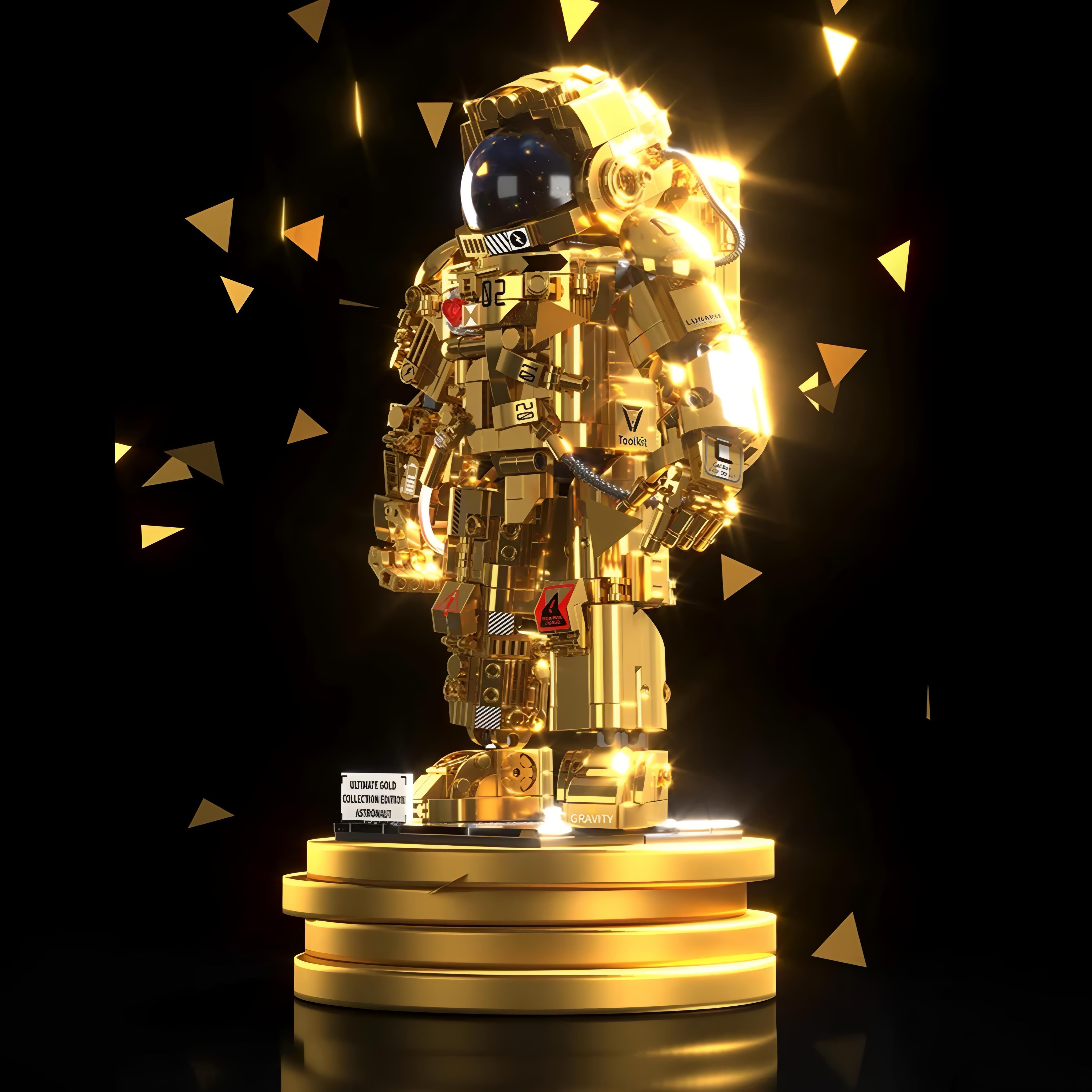 Gold Edition Astronaut | 992pcs