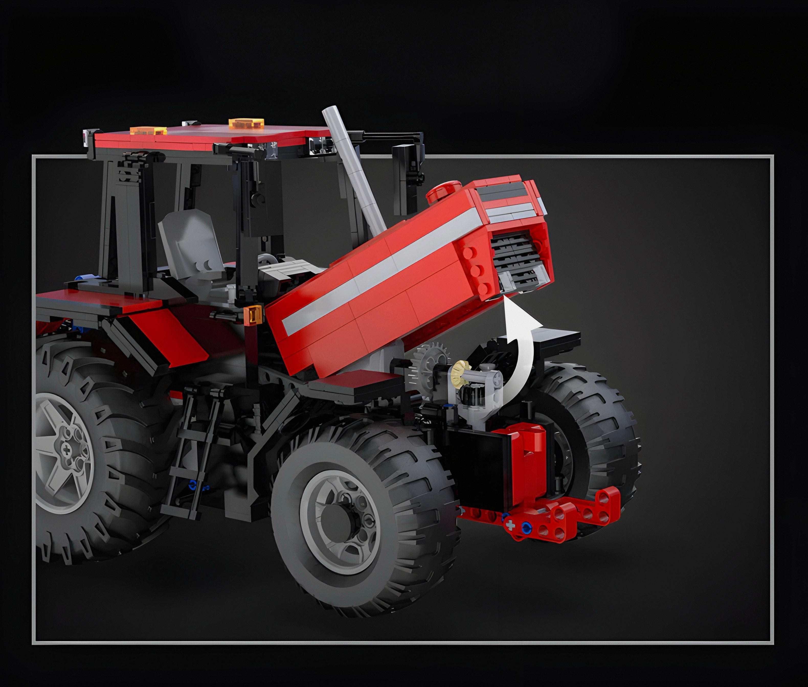 Remote Controlled Plowing Tractor | 1676pcs