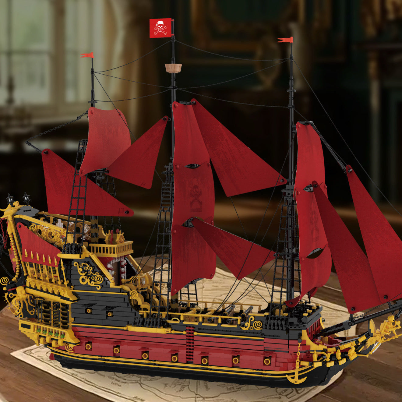 The Ultimate Revenge Sailing Ship | 5668pcs
