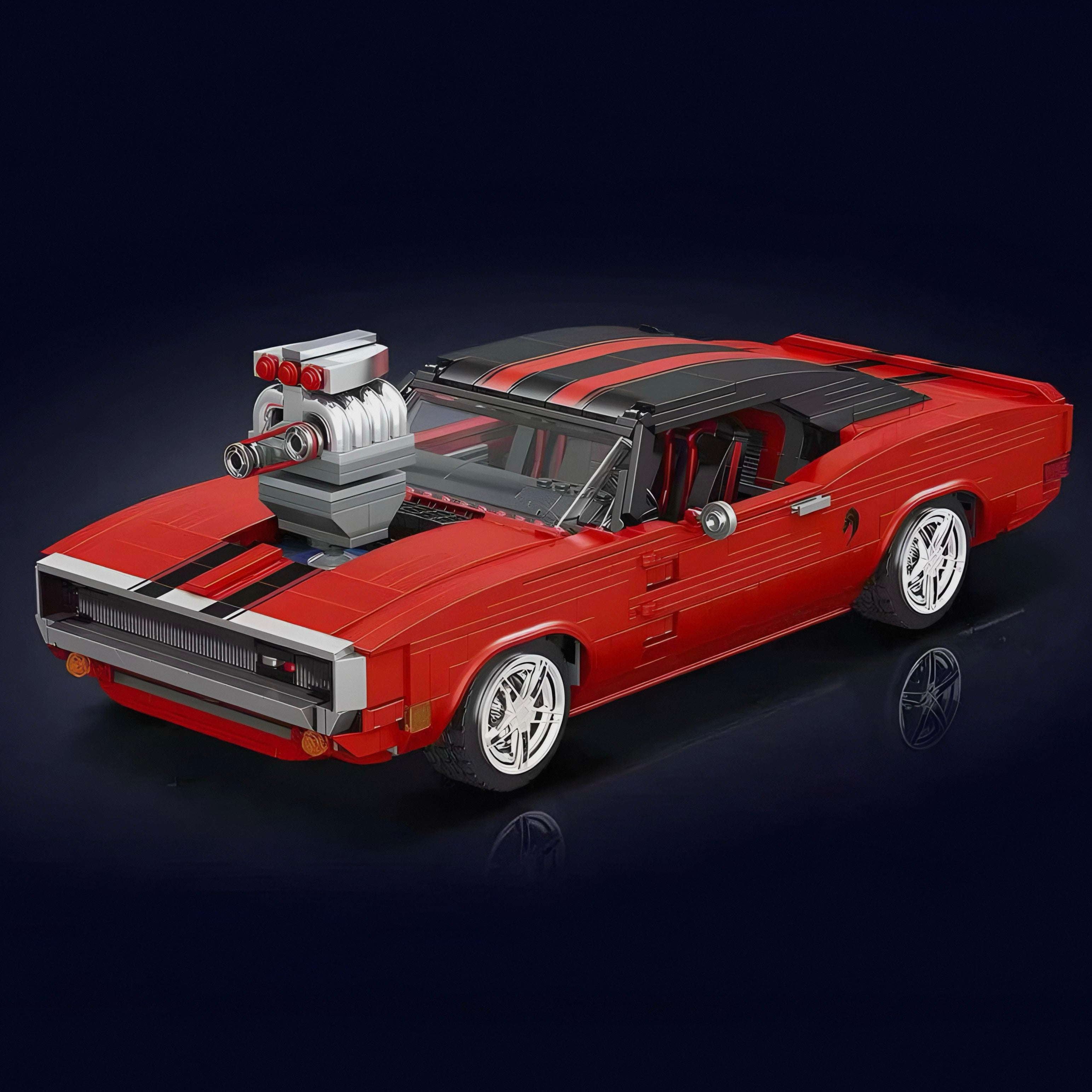 Classic American V8 | 1869pcs