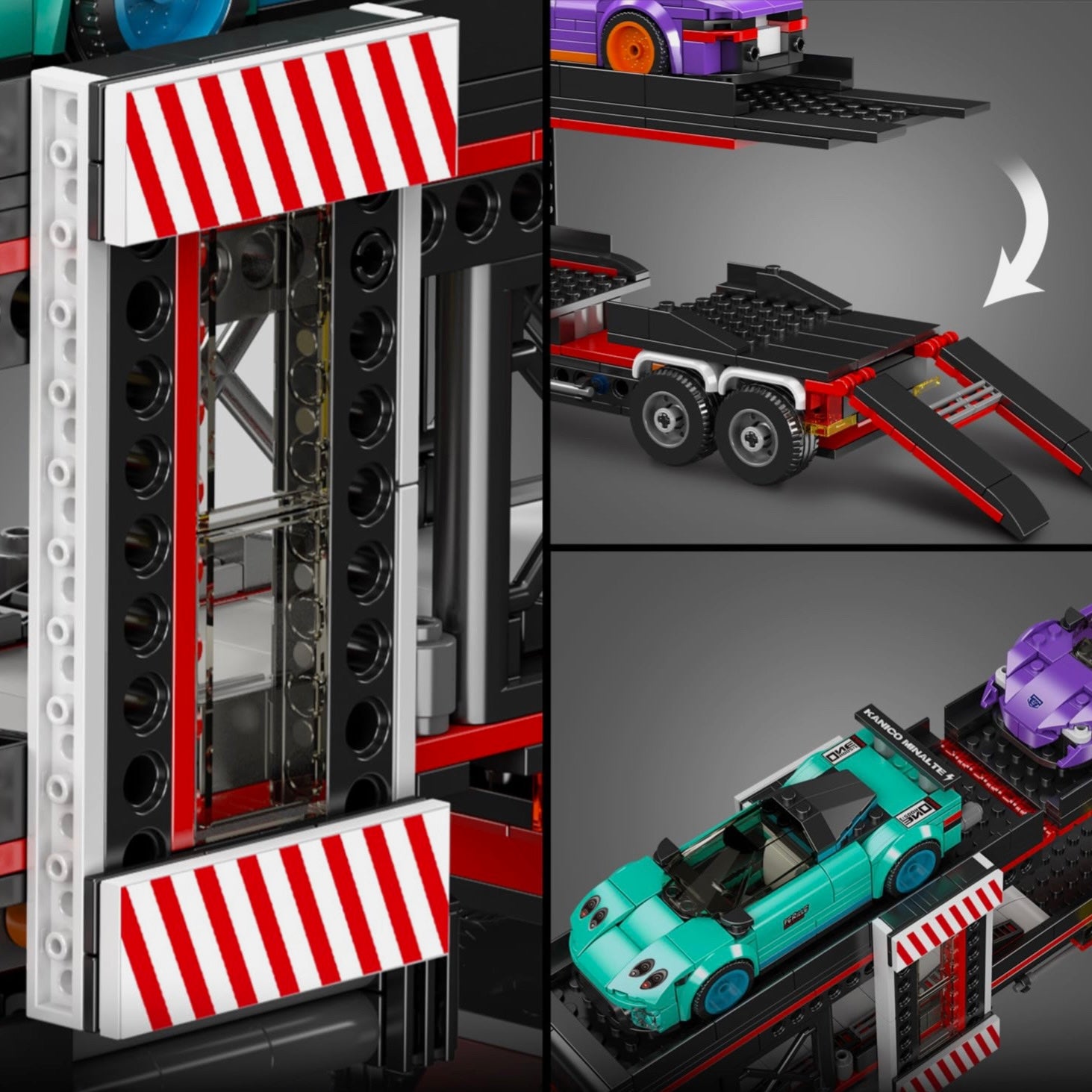 Sports Car Transporter Truck | 1004pcs