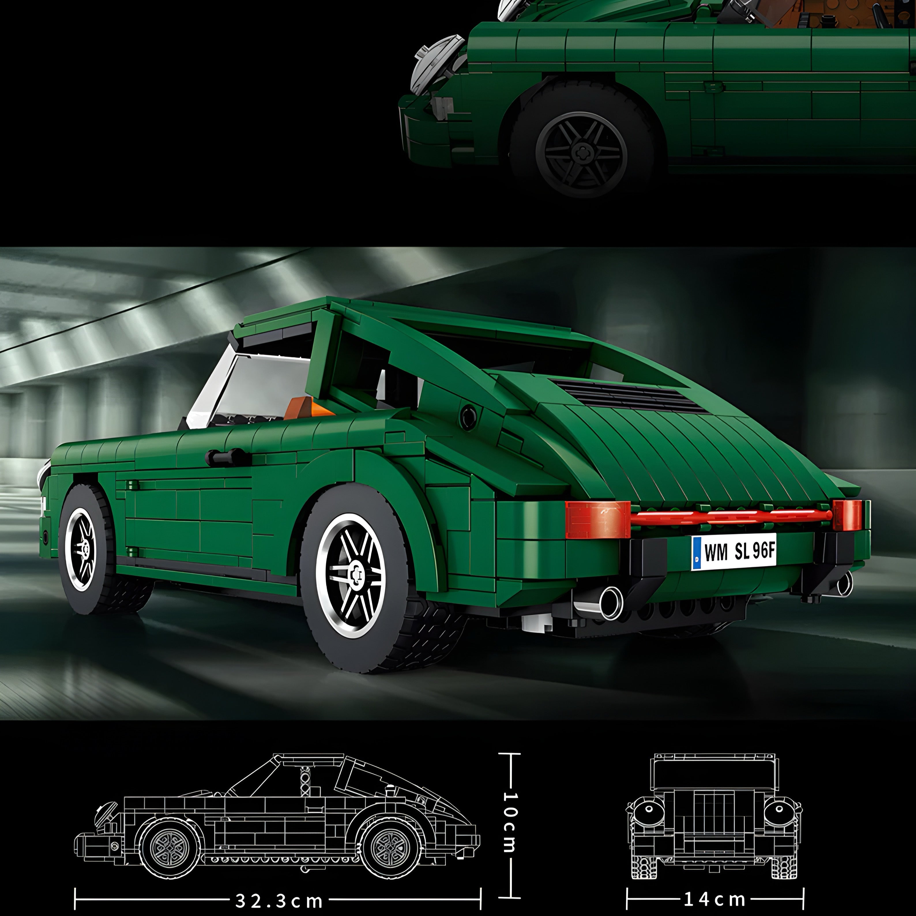 Classic German Coupe | 896pcs