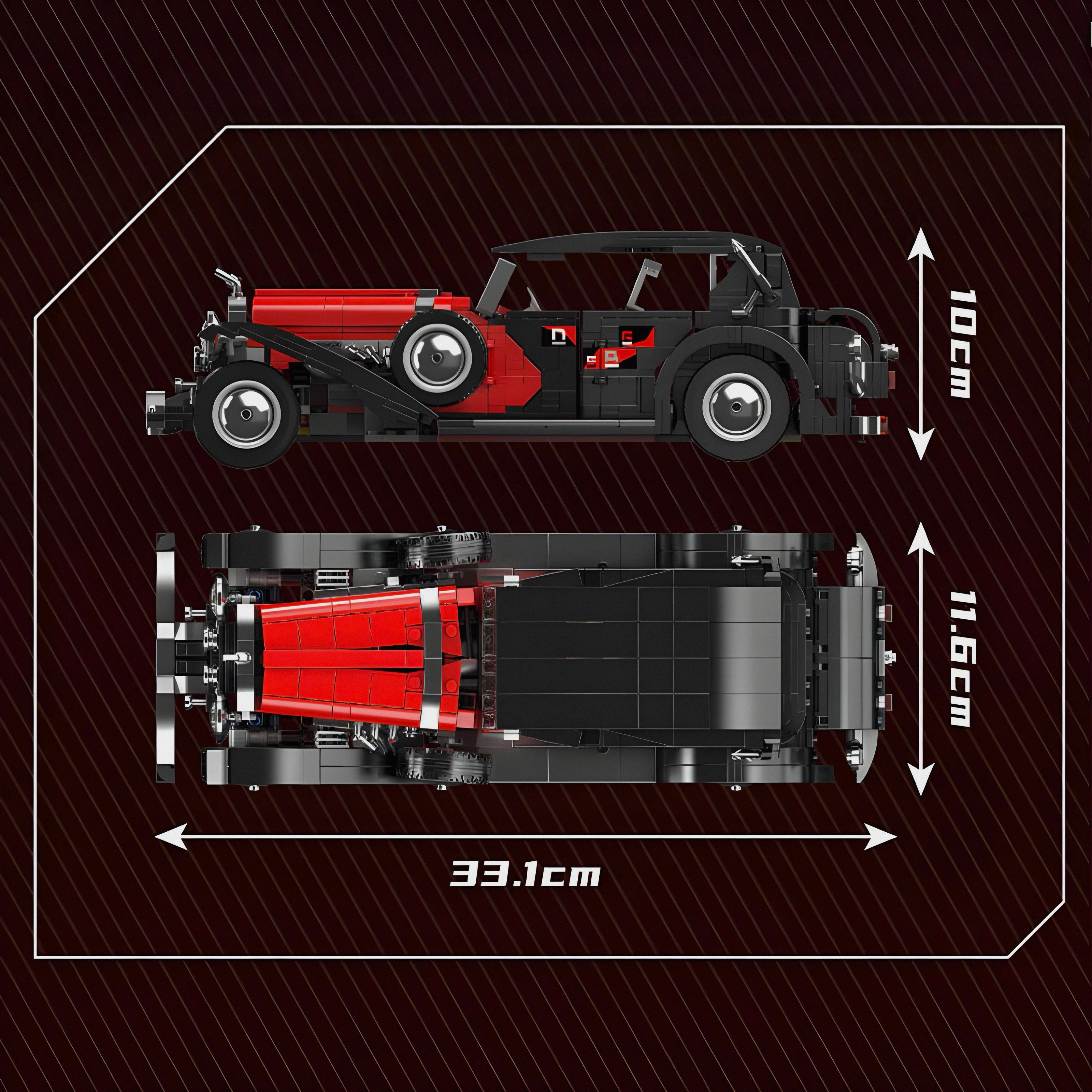BRITISH CLASSIC LUXURY CAR | 1309PCS