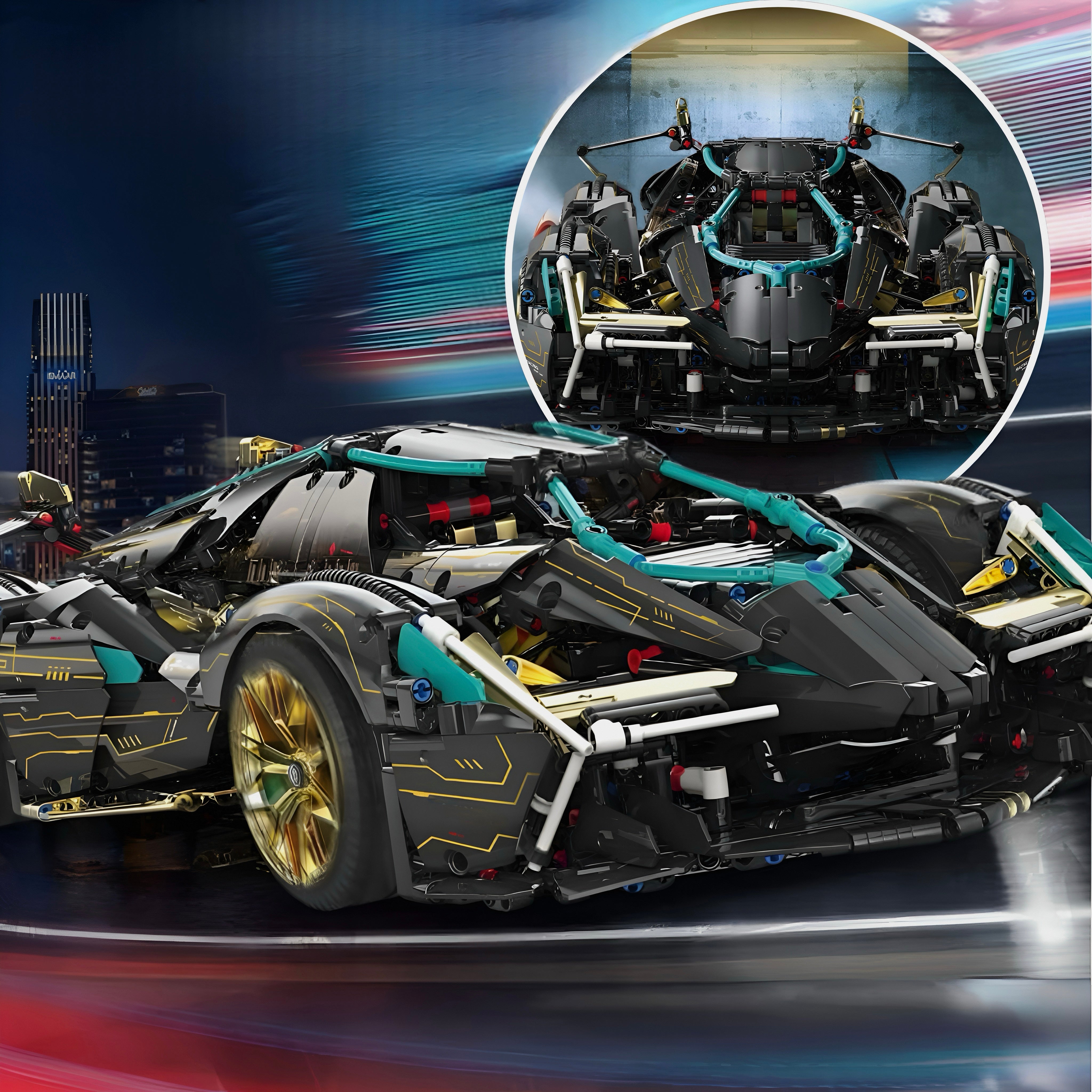 The Ultimate Italian V12 Concept | 2528pcs