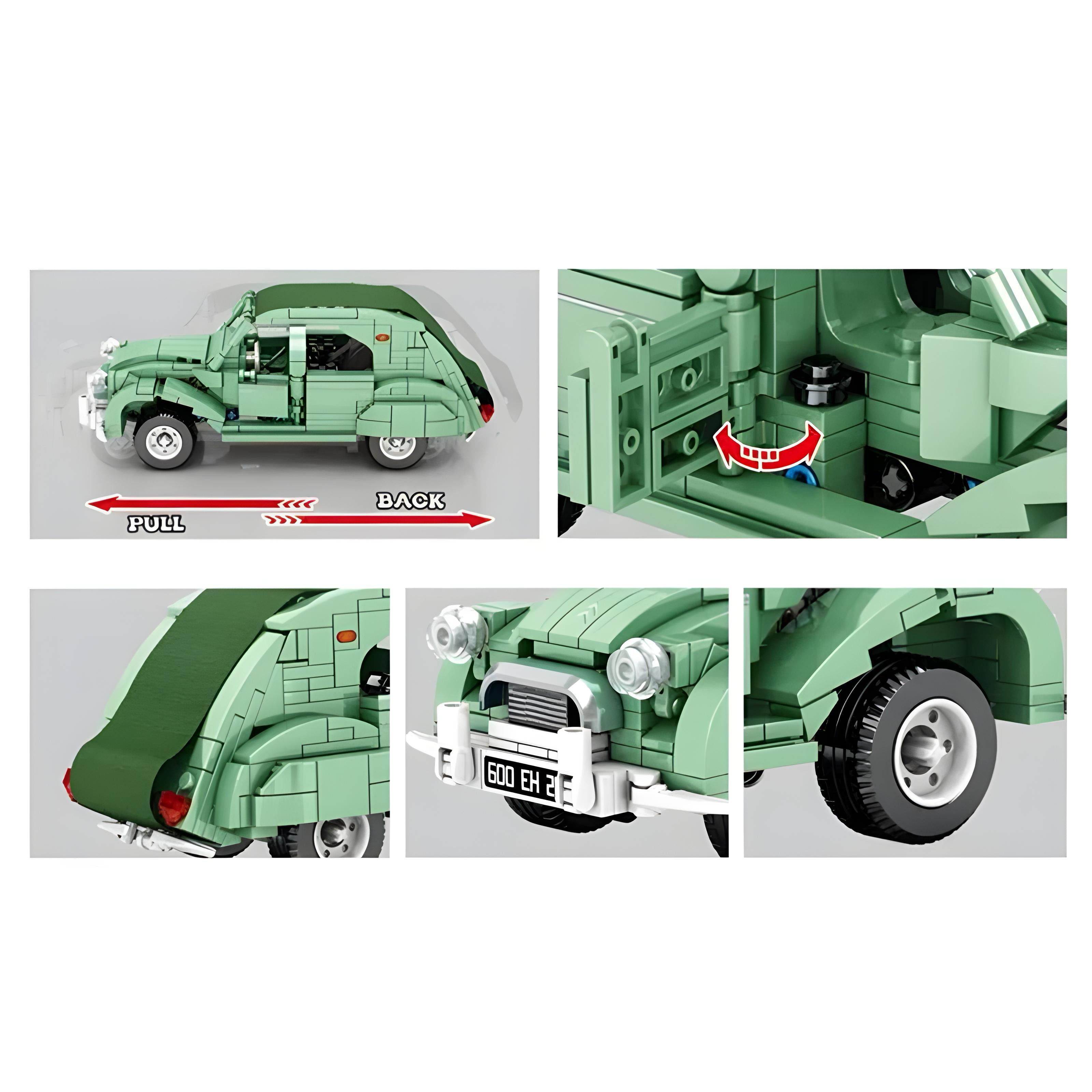 2CV Classic Car | 462pcs