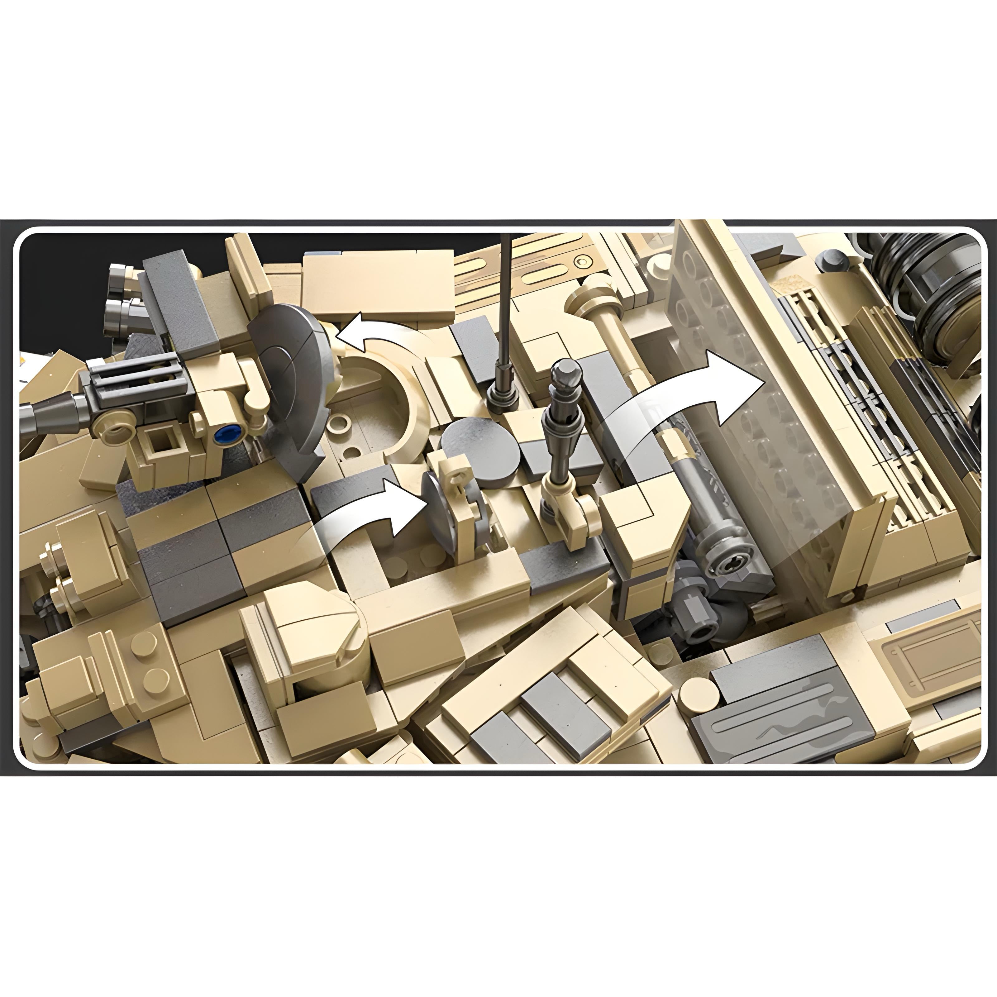 Remote Controlled Tank | 1724pcs