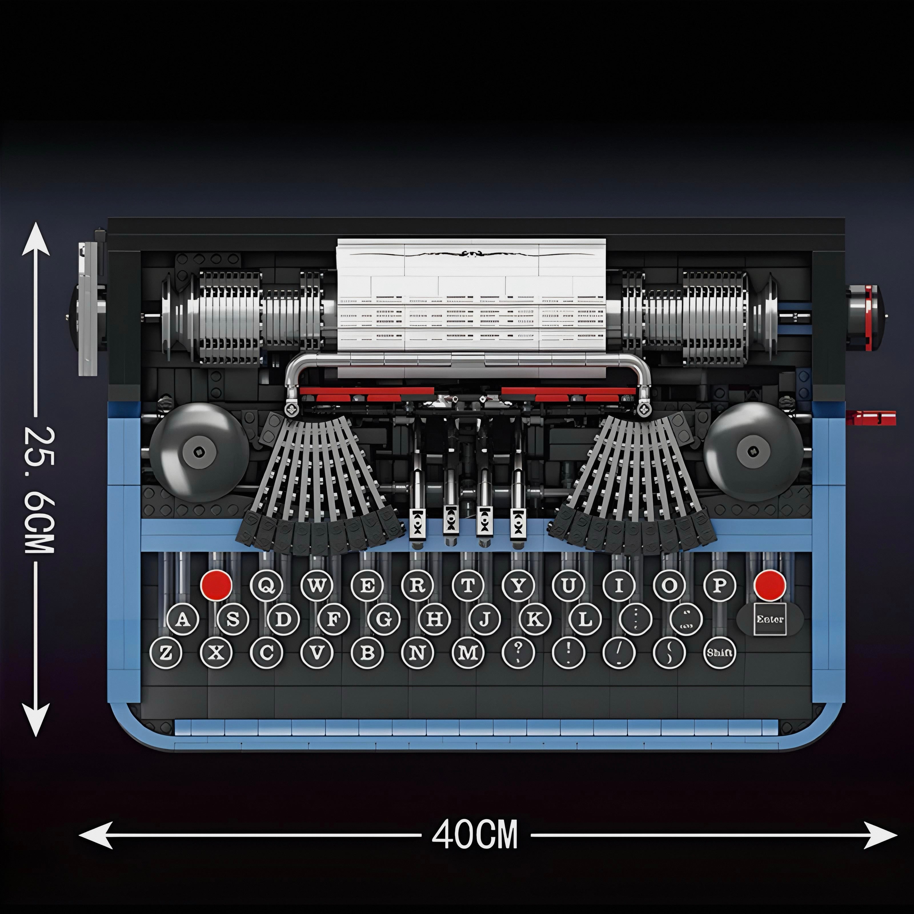 Retro Typewriter | 2138pcs