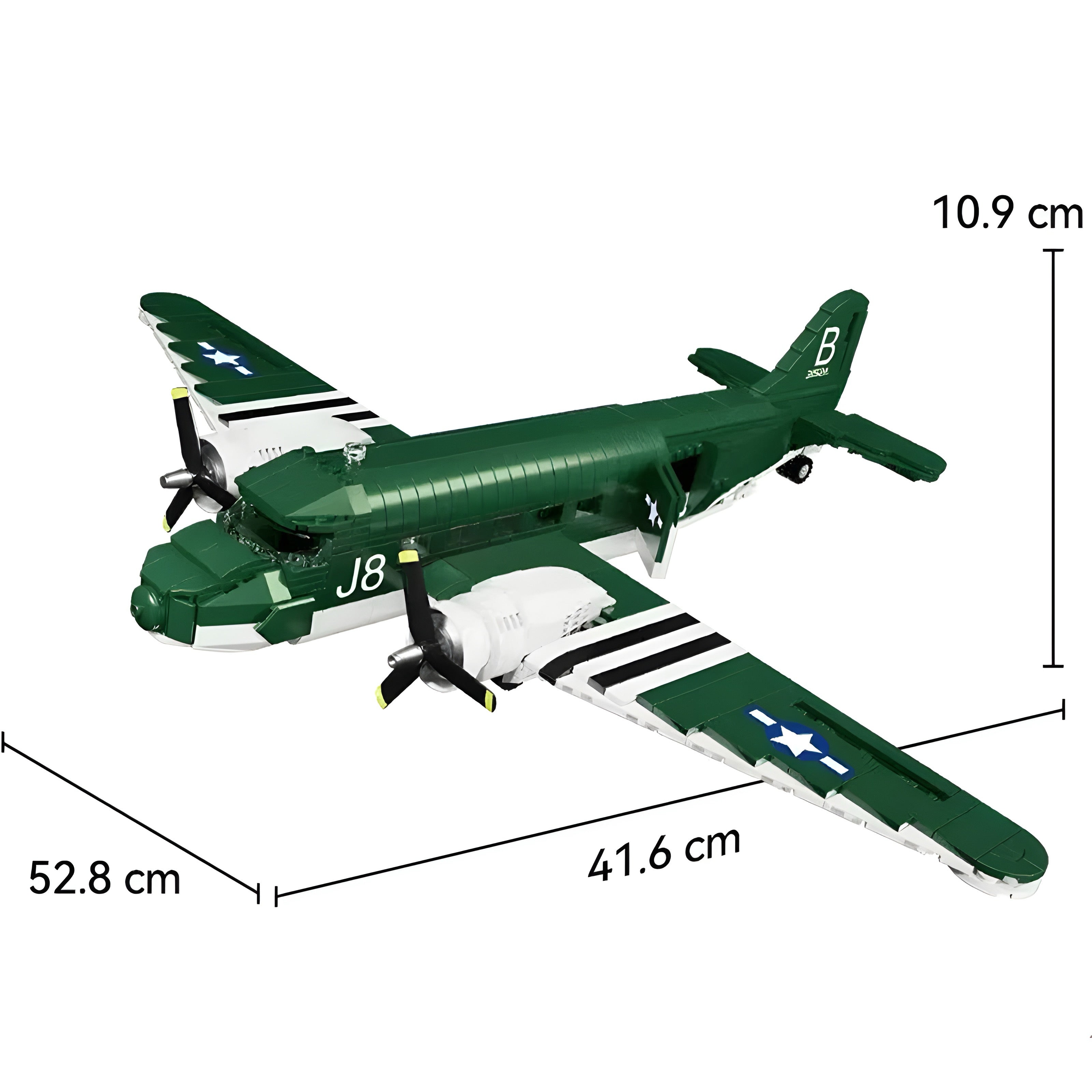 C47 Transport Aircraft | 866pcs
