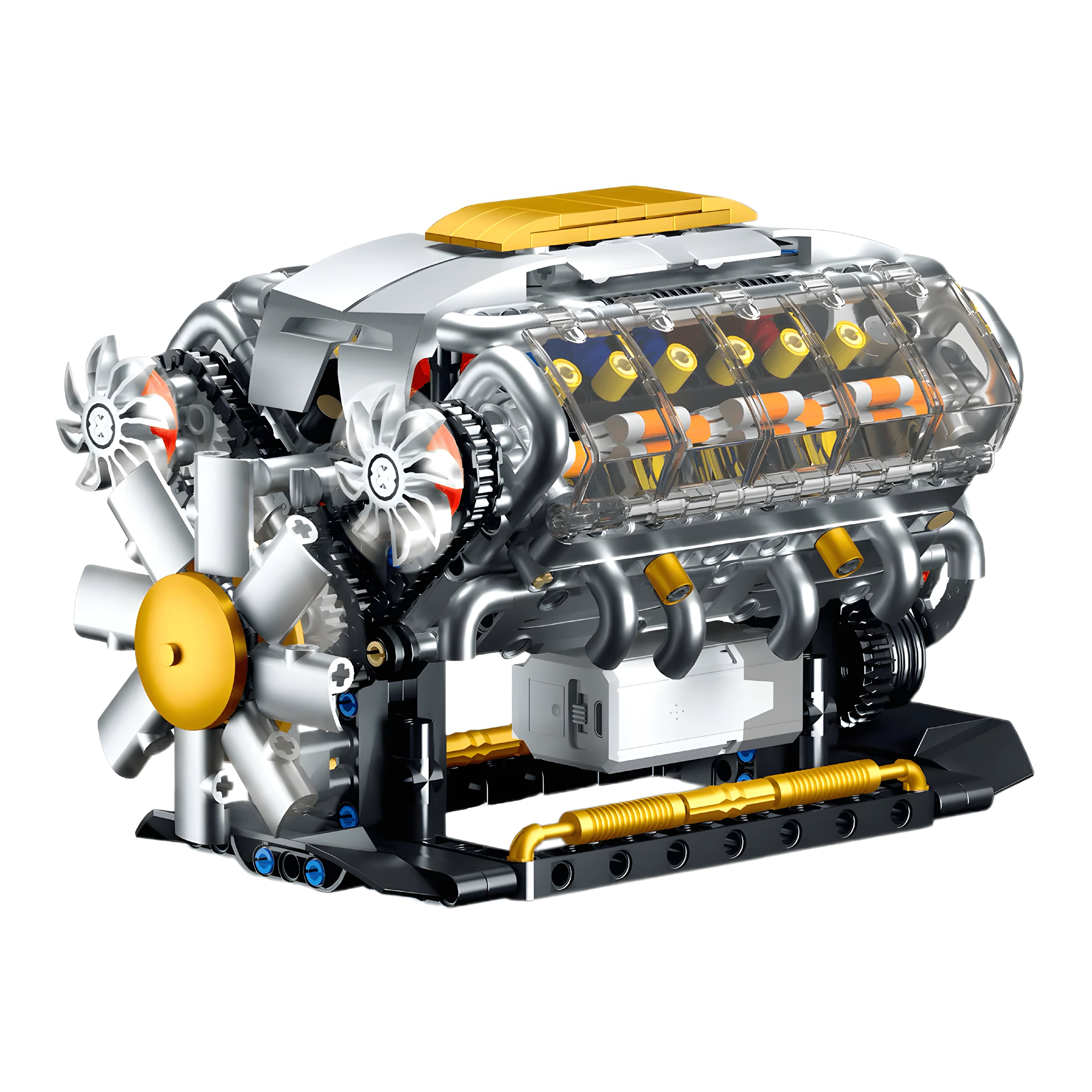 Motorised V8 Engine | 692pcs
