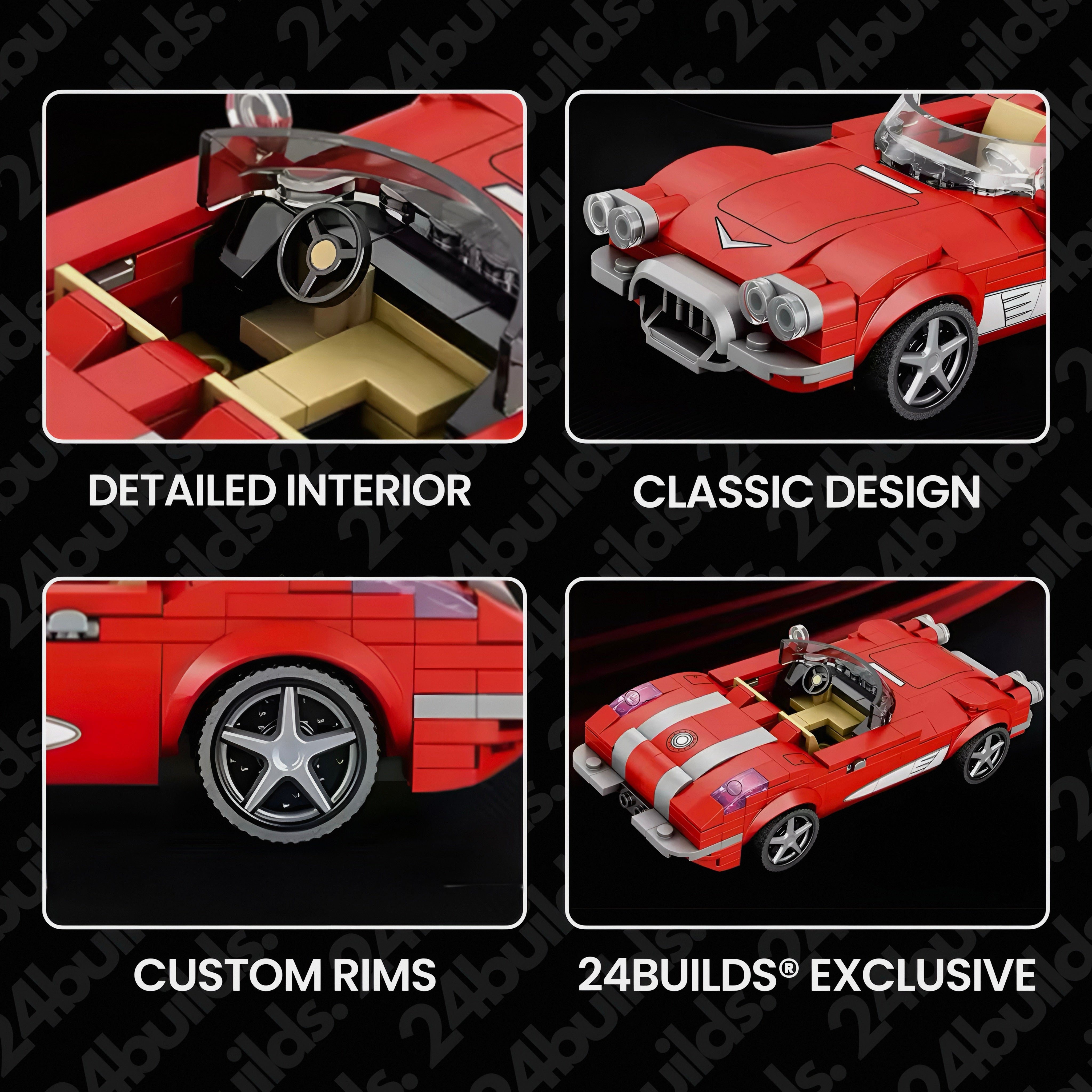 1959 Vintage Roadster | 312pcs