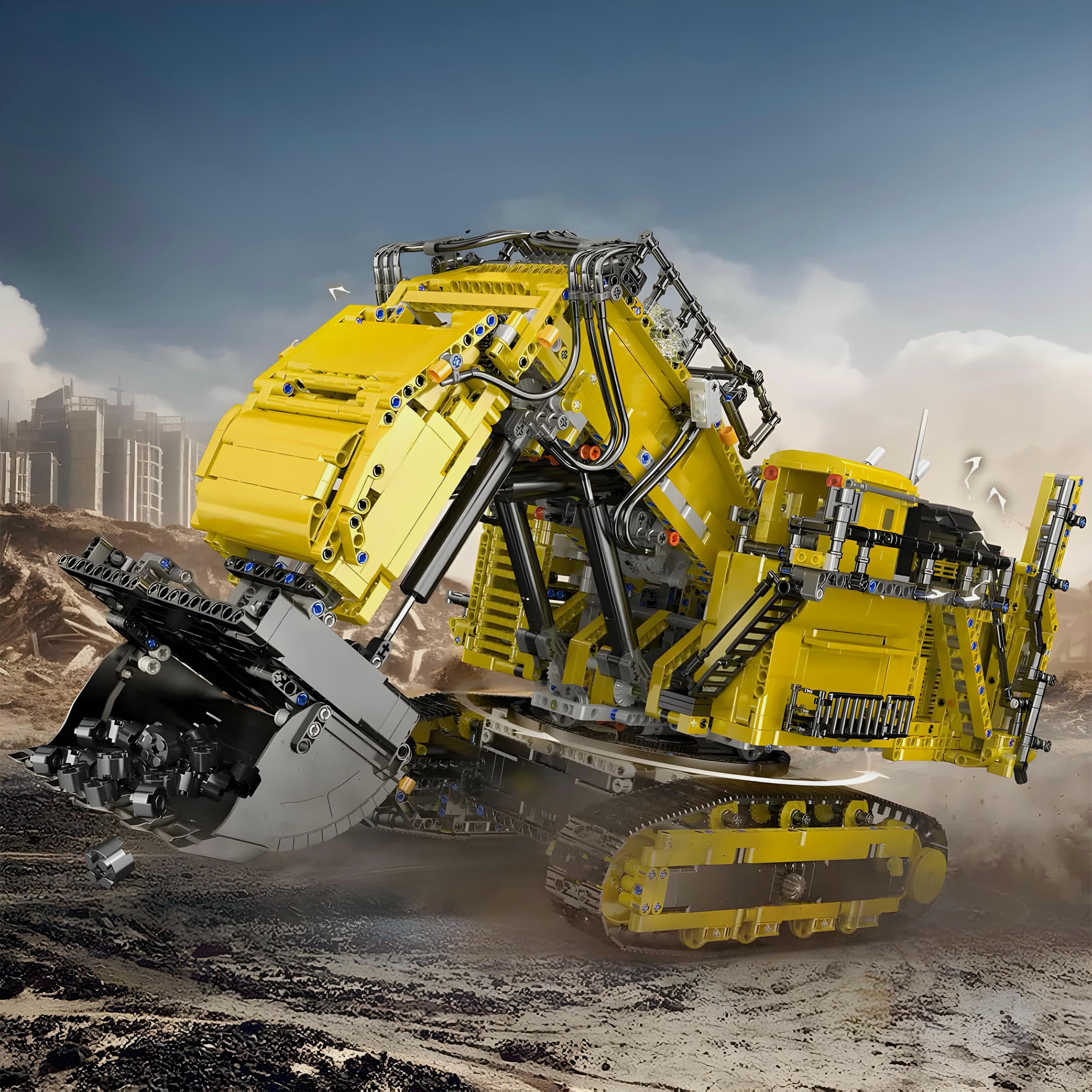 Remote Controlled Heavy Duty Excavator | 4768pcs