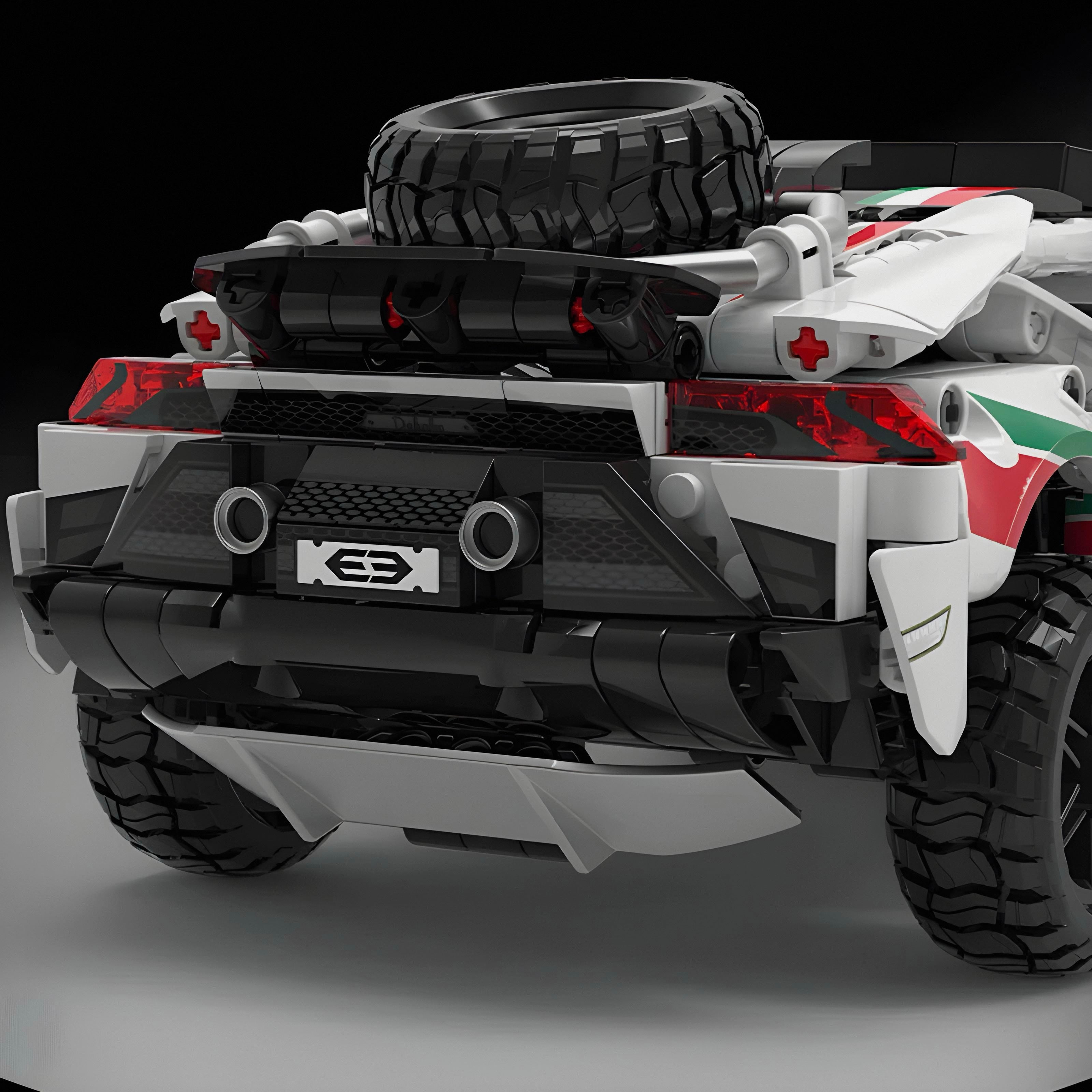 Italian Off-Road Supercar | 678pcs