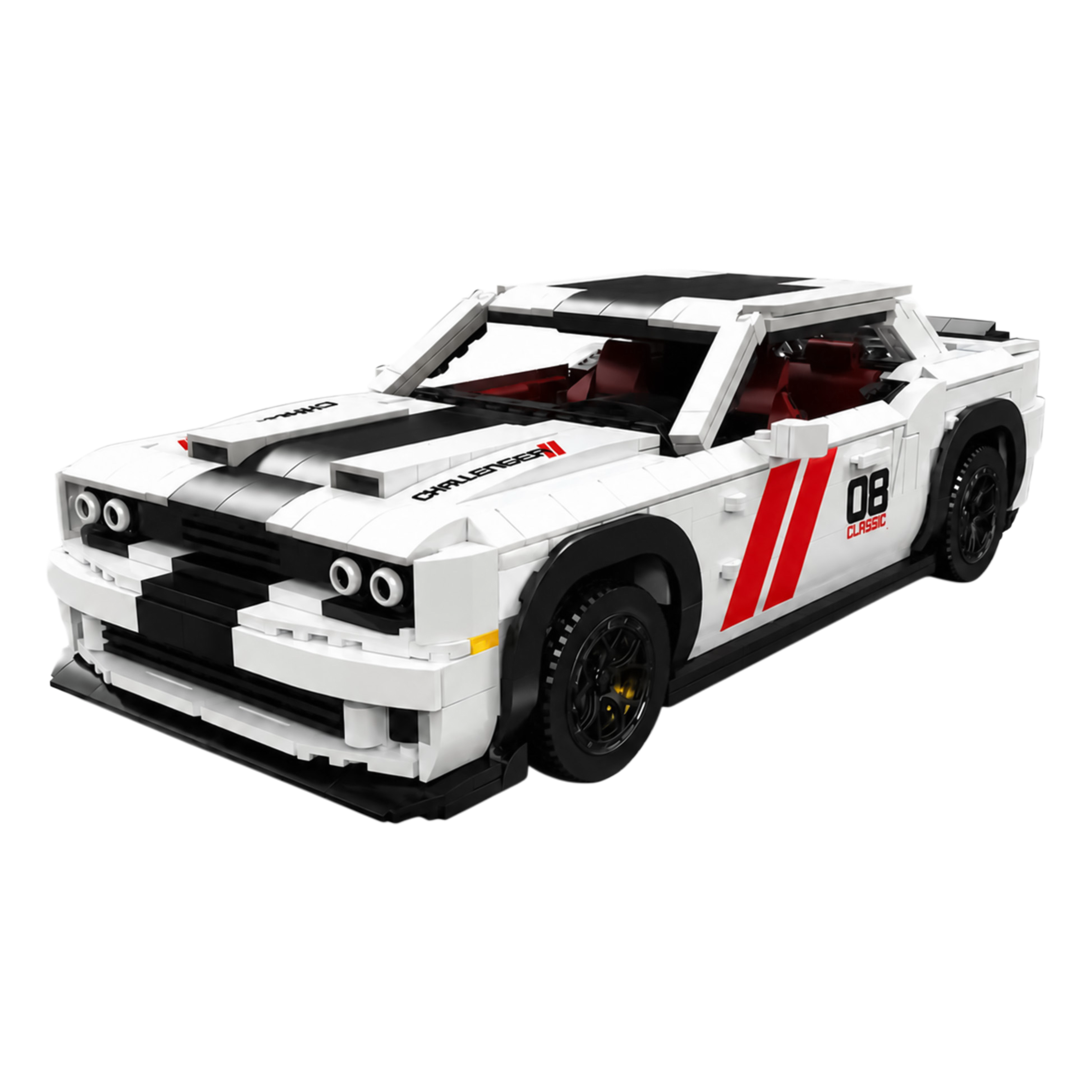 Supercharged American Muscle Car