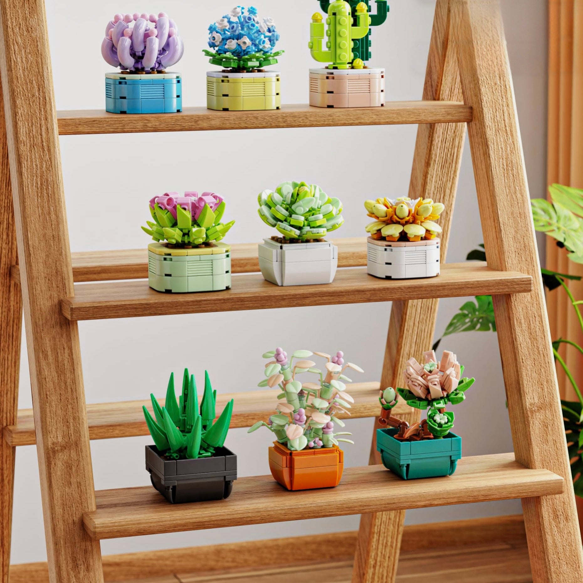 9 Plants Collection | 834pcs