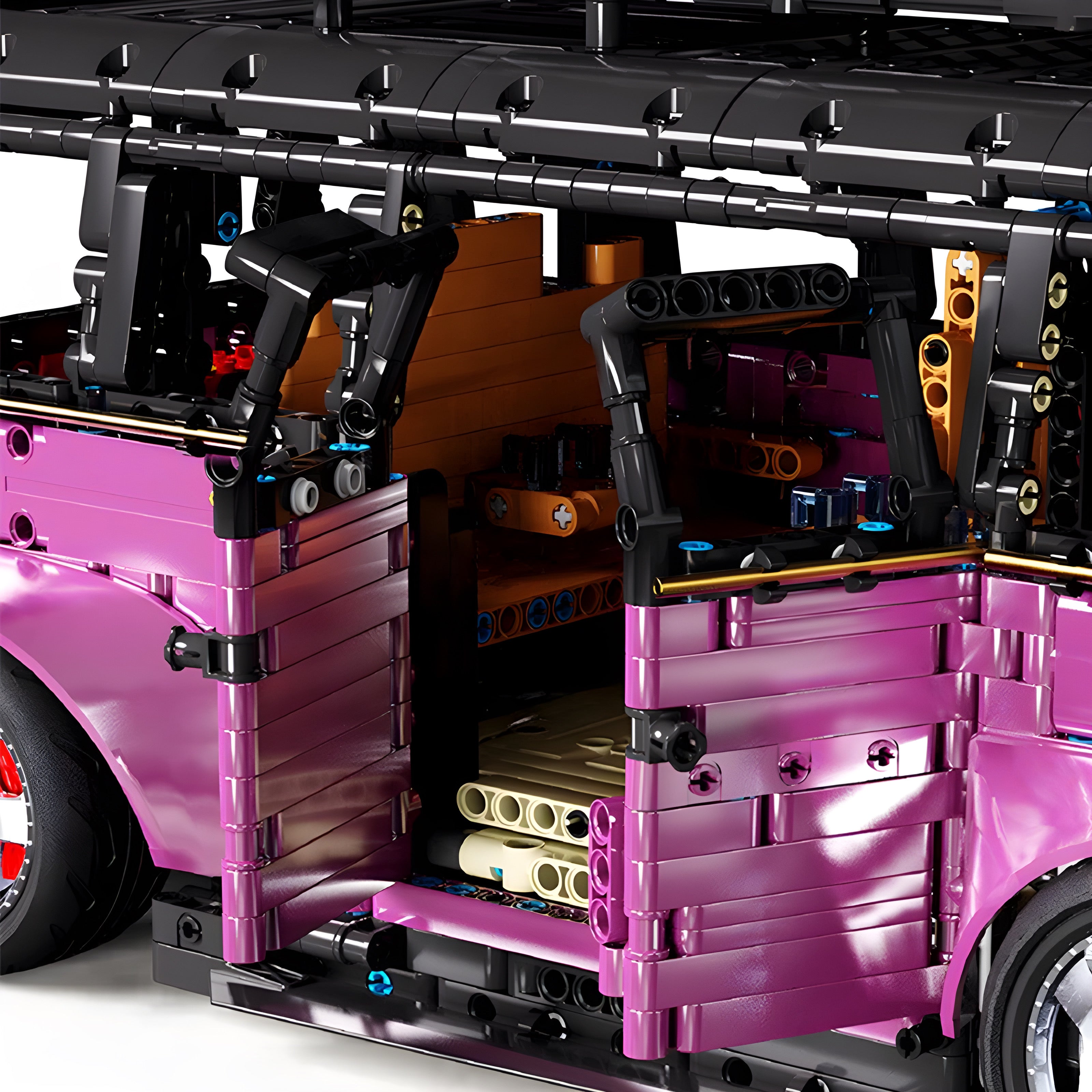 Widebody Satin Purple Campervan | 3298pcs