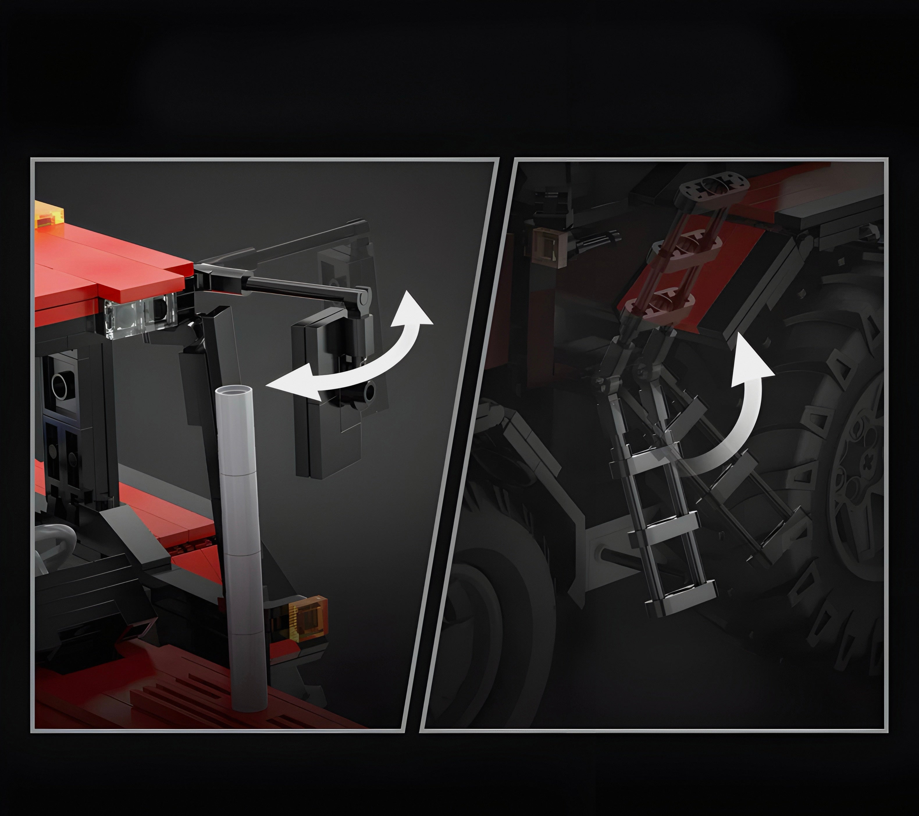 Remote Controlled Plowing Tractor | 1676pcs