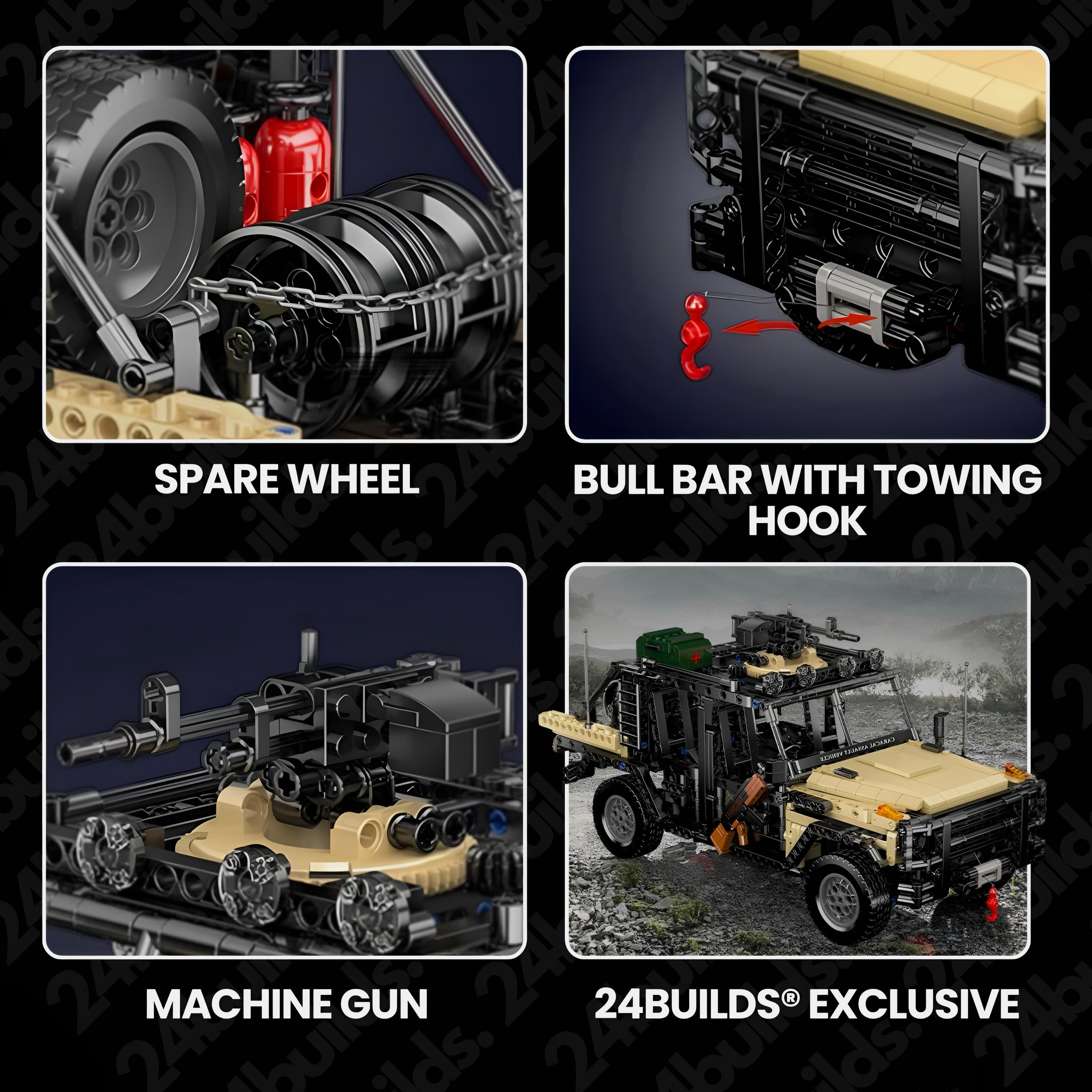 Remote Controlled Tactical Off Roader | 1578pcs
