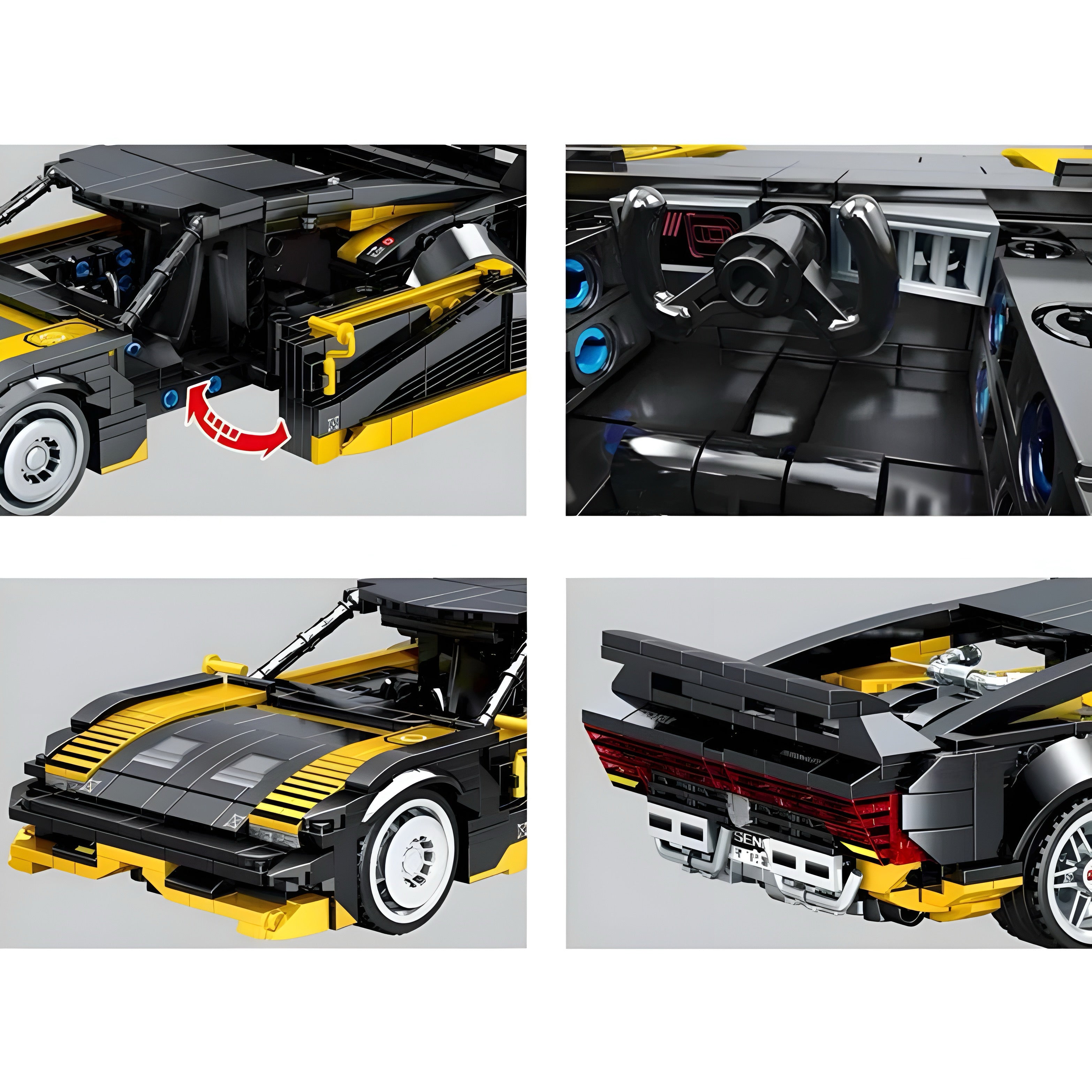 2077 Cybercar | 874pcs