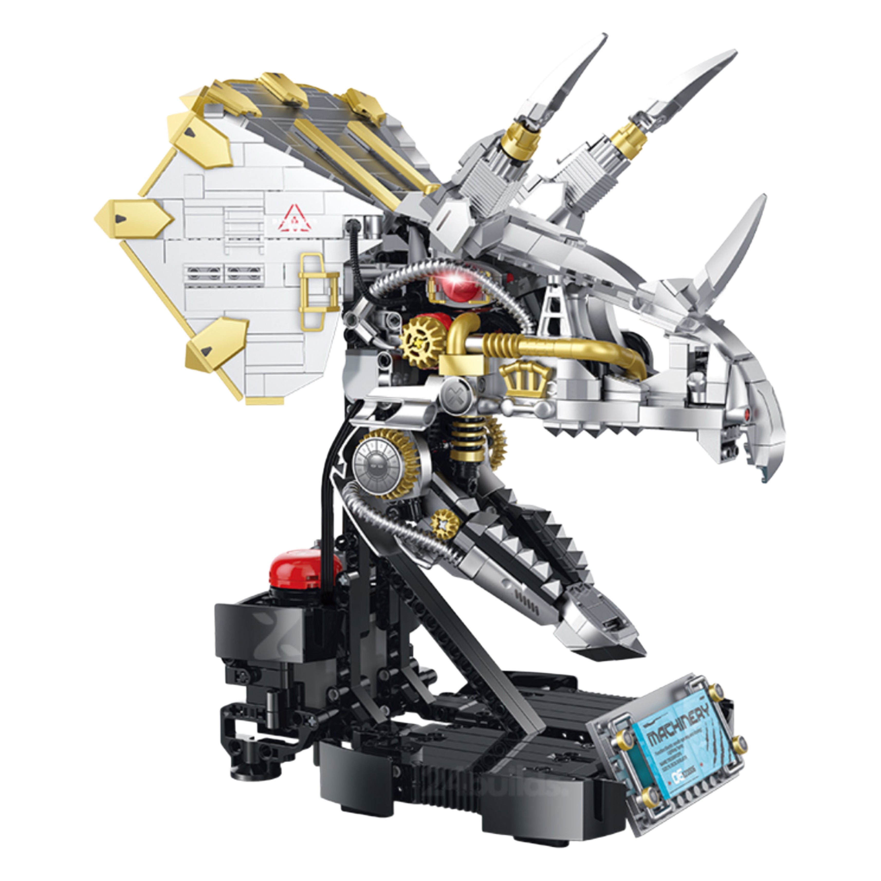 Cyber Triceratops Head | 928pcs