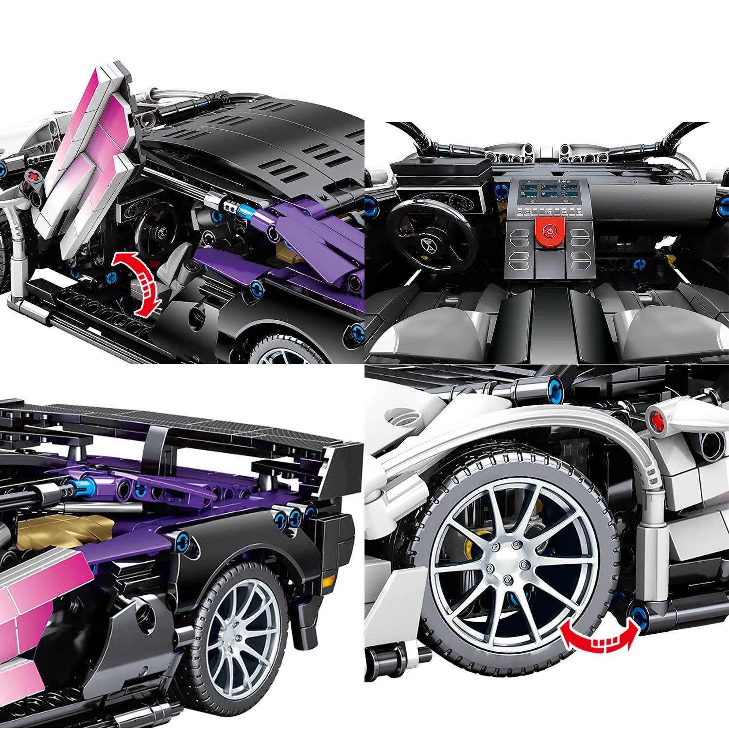 Remote Controlled Italian Bull | 1338pcs