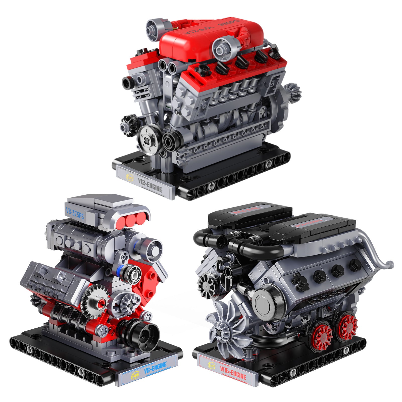 Motorised Hypercar Engine Trio
