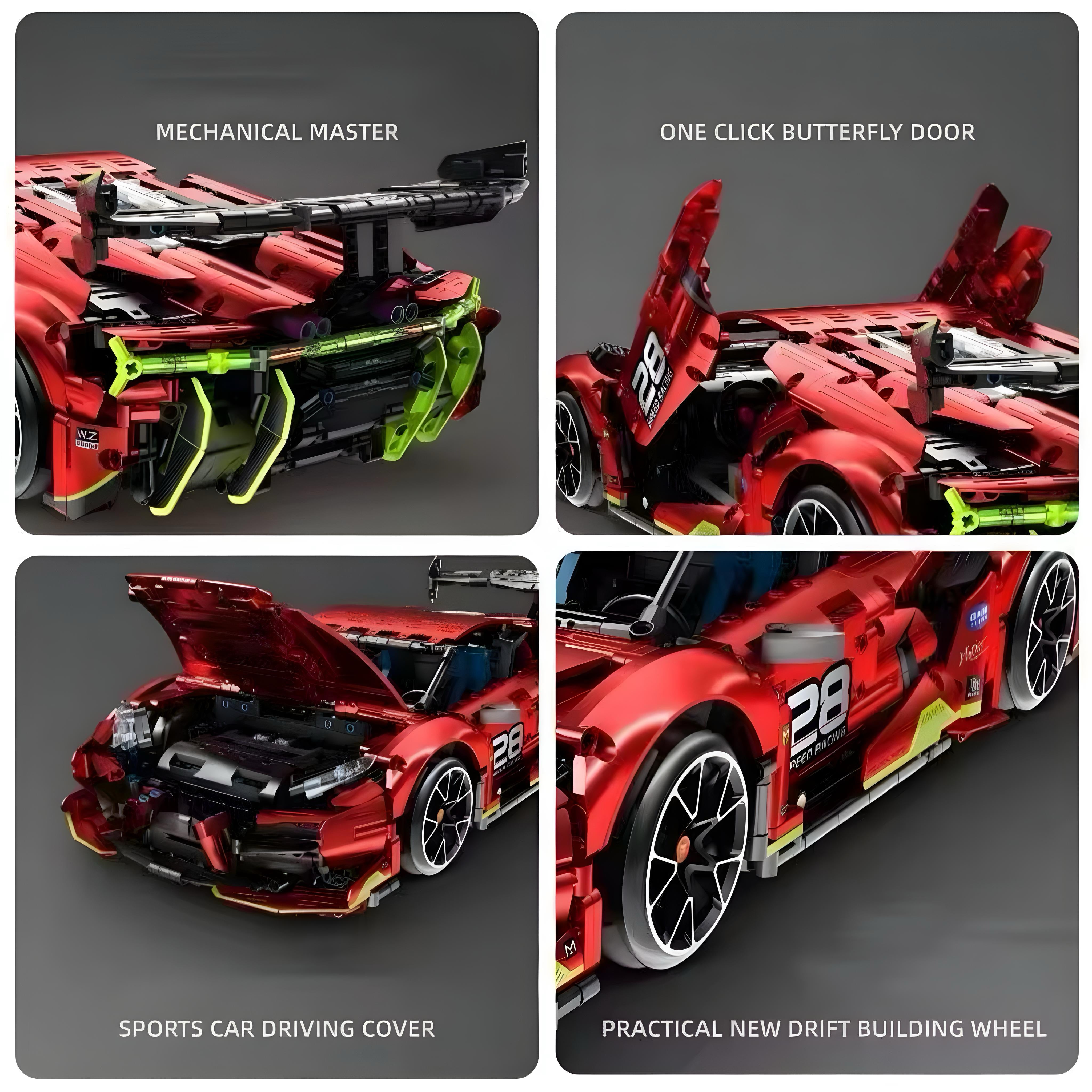 Remote Controlled Italian Drifter | 1837pcs