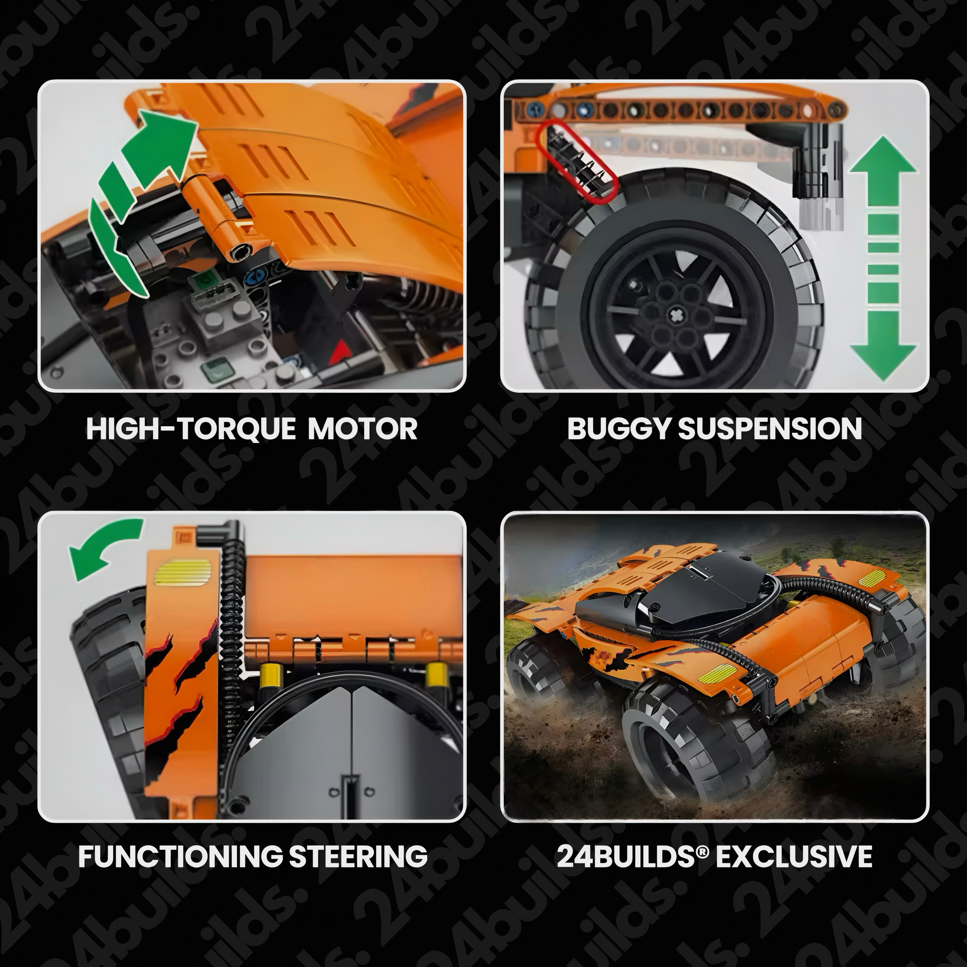 Remote Controlled Off Road Buggy | 408pcs