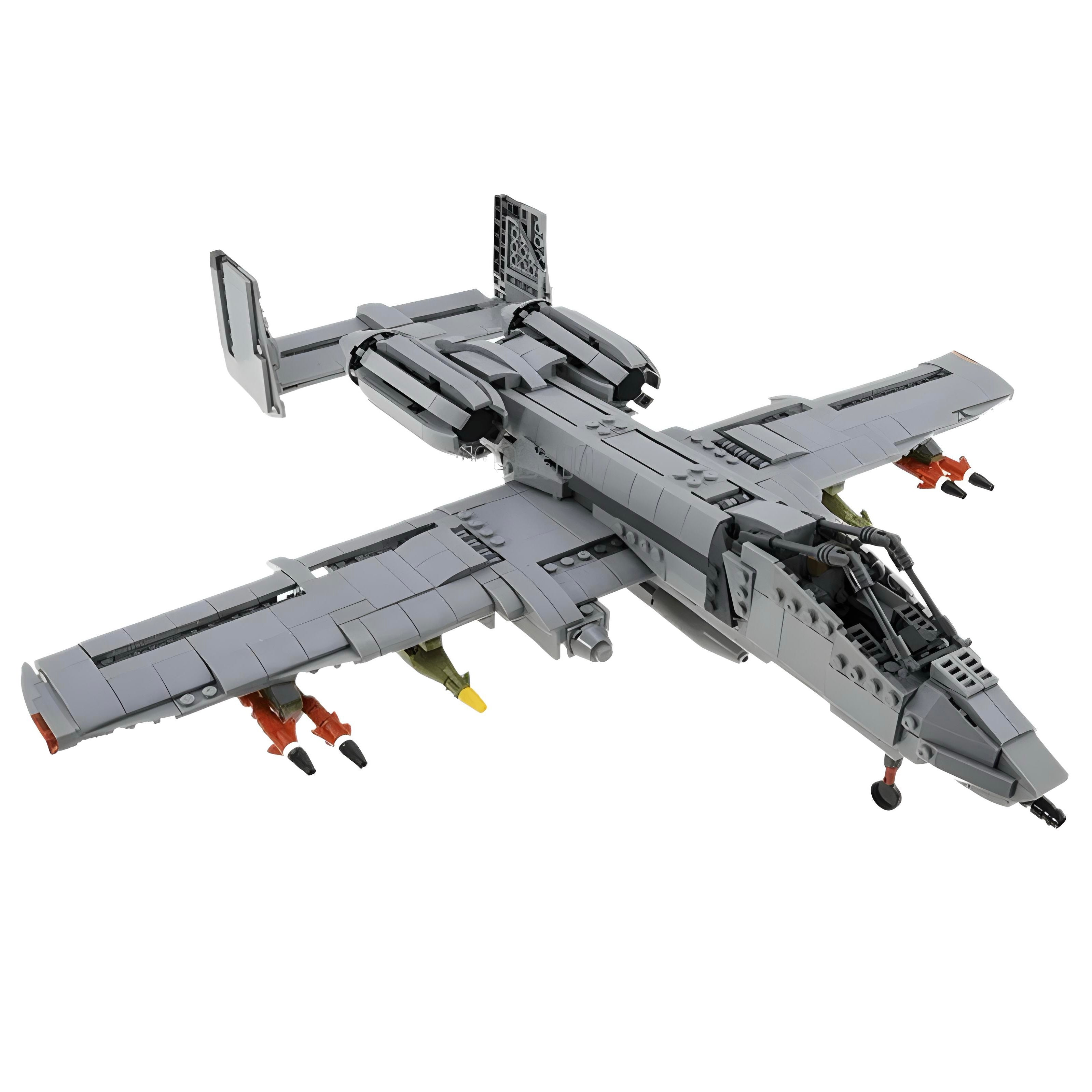 A-10 Ground Attack Aircraft | 1049pcs