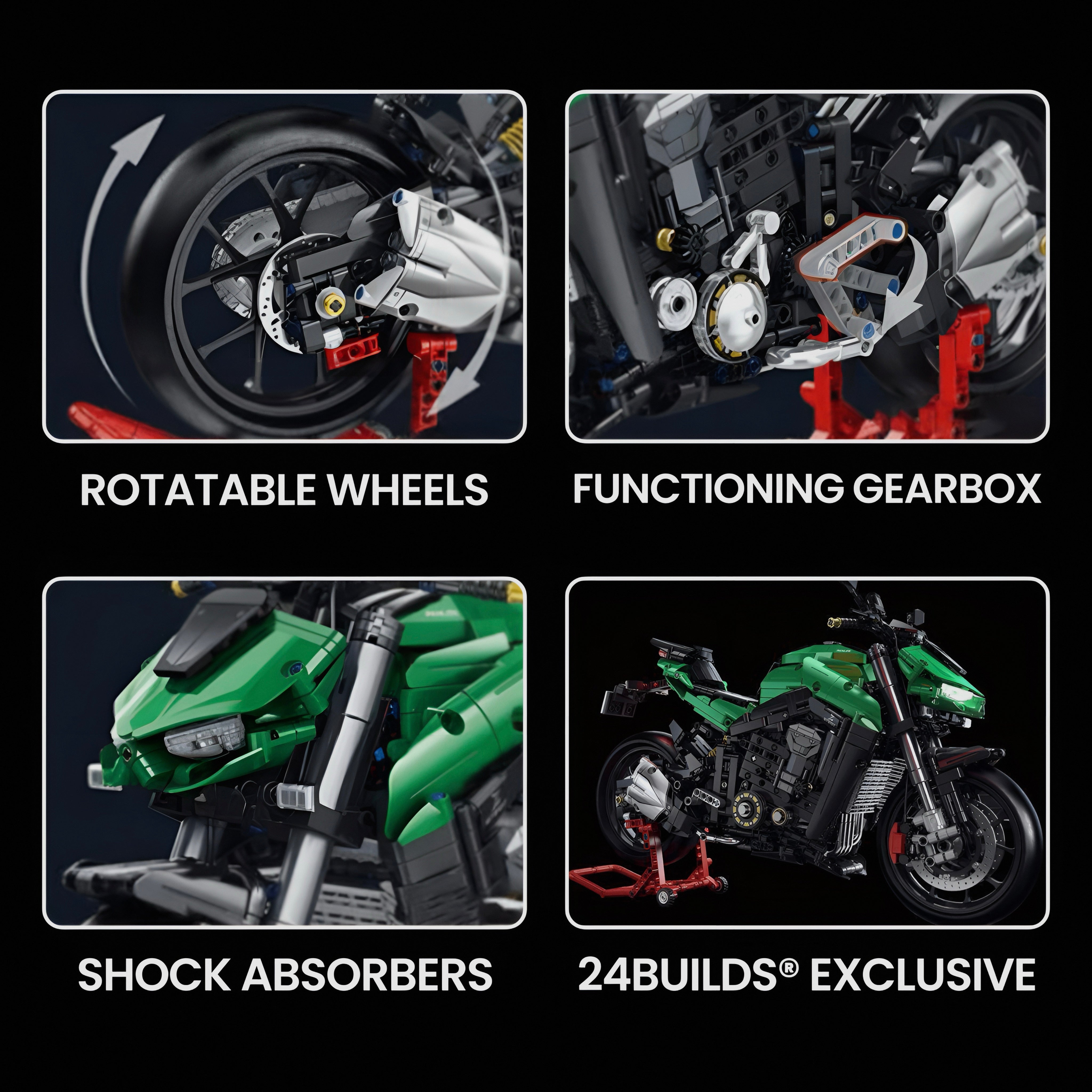 The Ultimate Z1000 R | 2088pcs