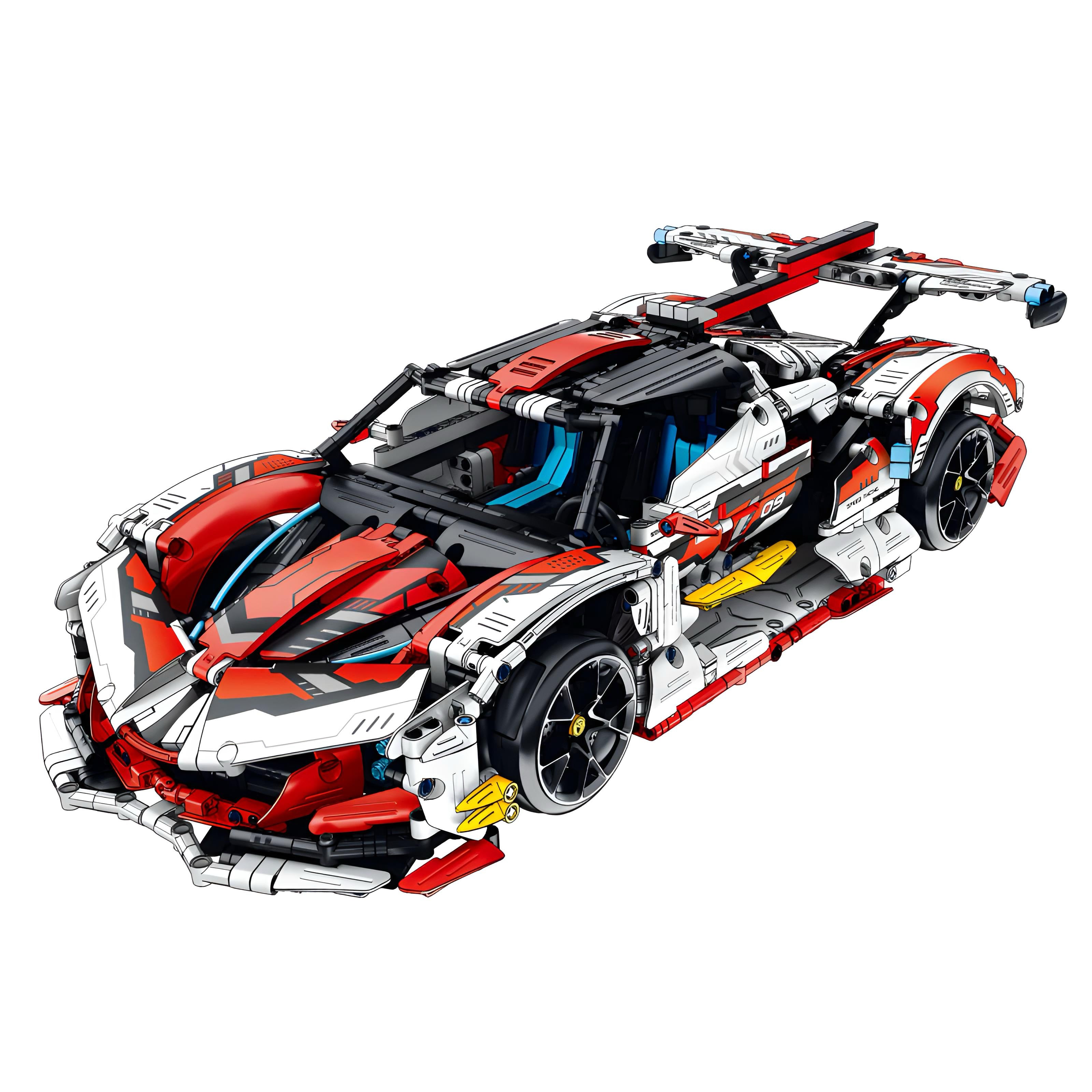 Drifting "Intense Emotion" Hypercar | 2731pcs