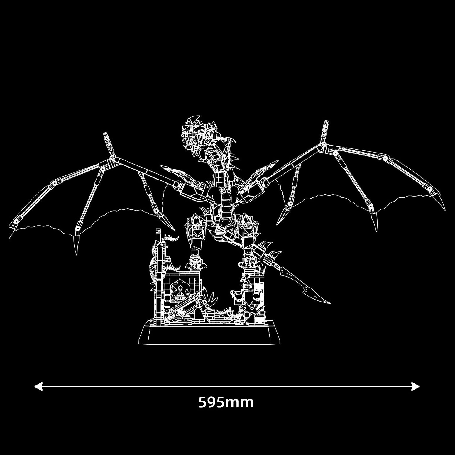 Shadow Dragon | 1514pcs