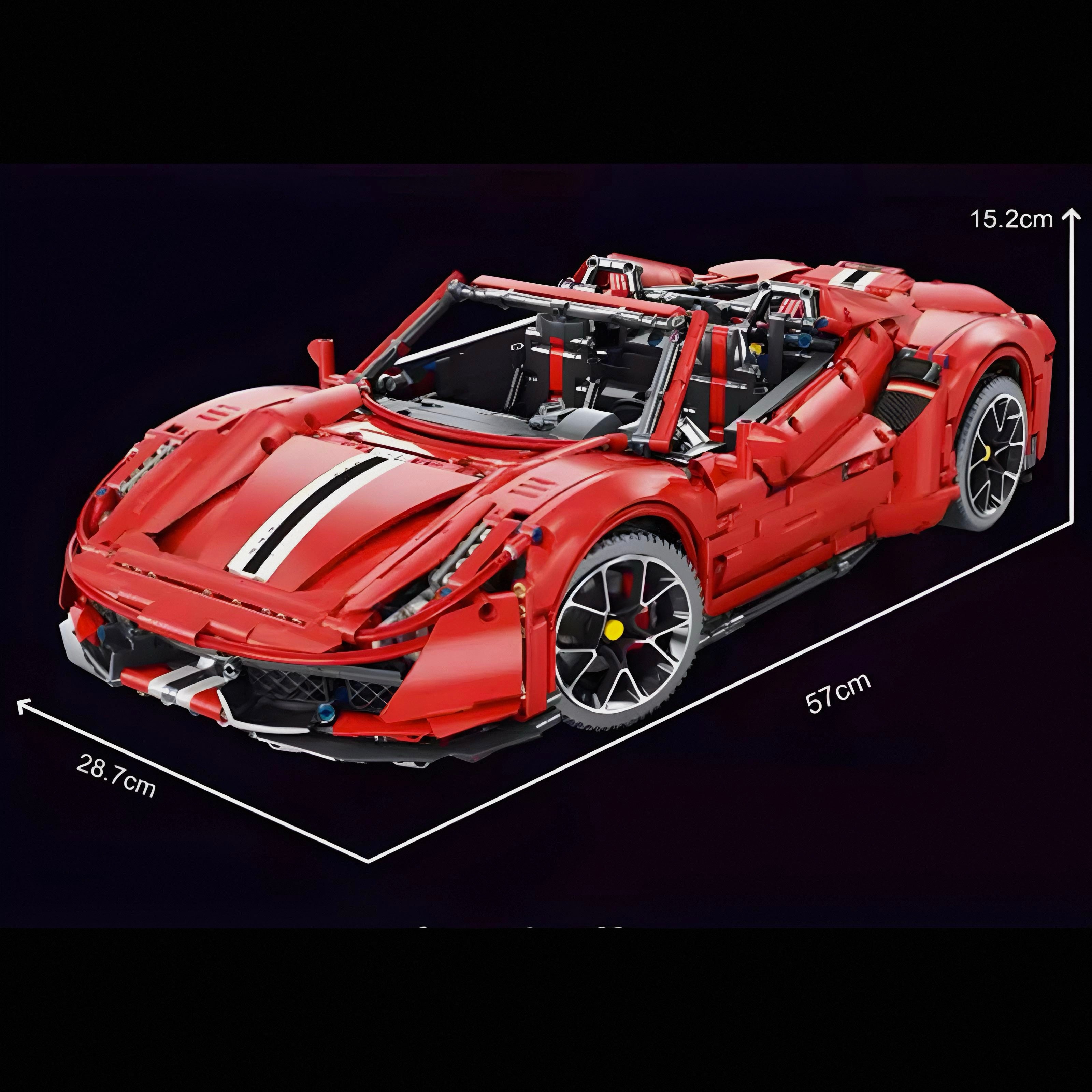 Collector's 488 Pista Spider | 3609pcs