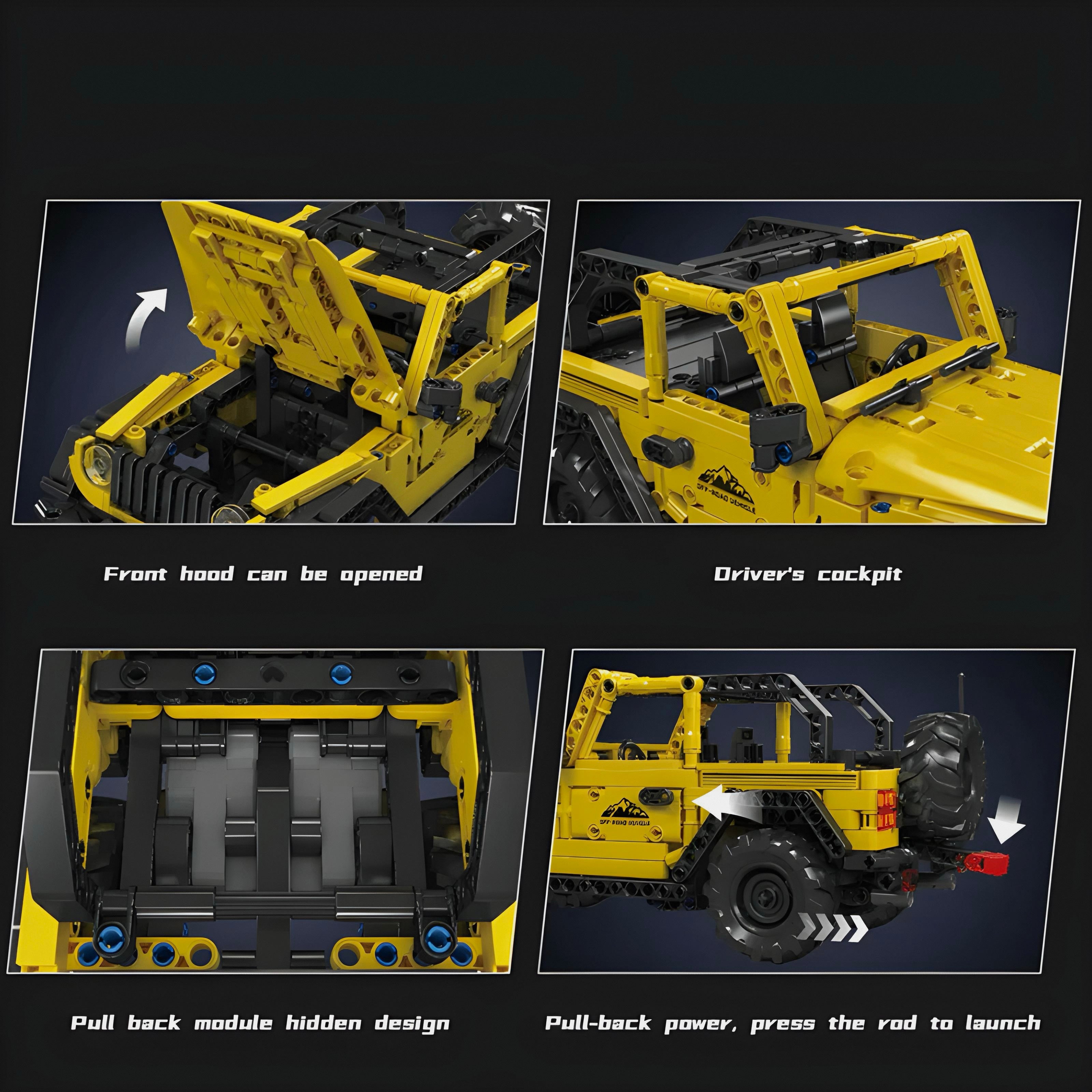 Convertible Off Roader | 745pcs