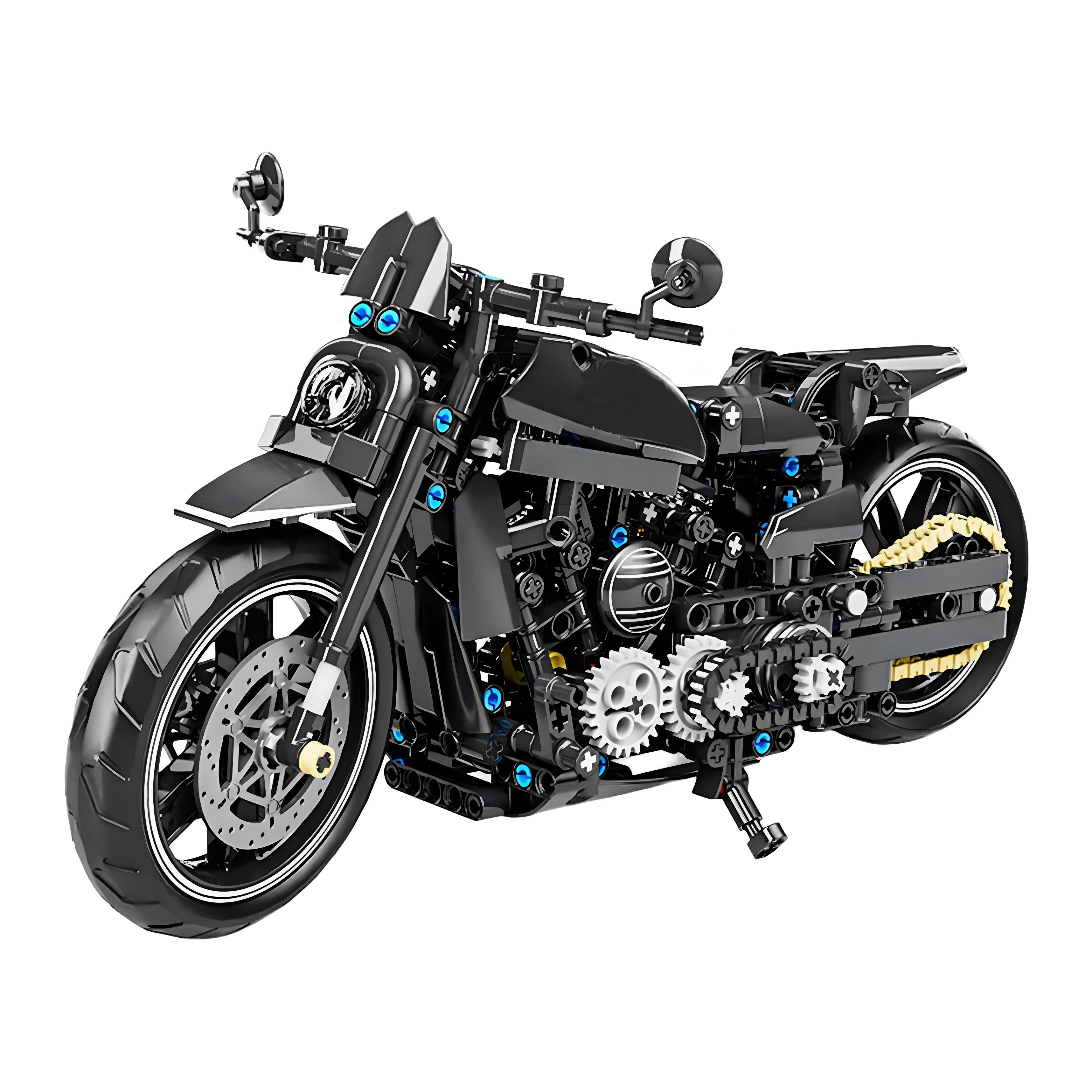 Dark Shadow Motorbike | 680pcs