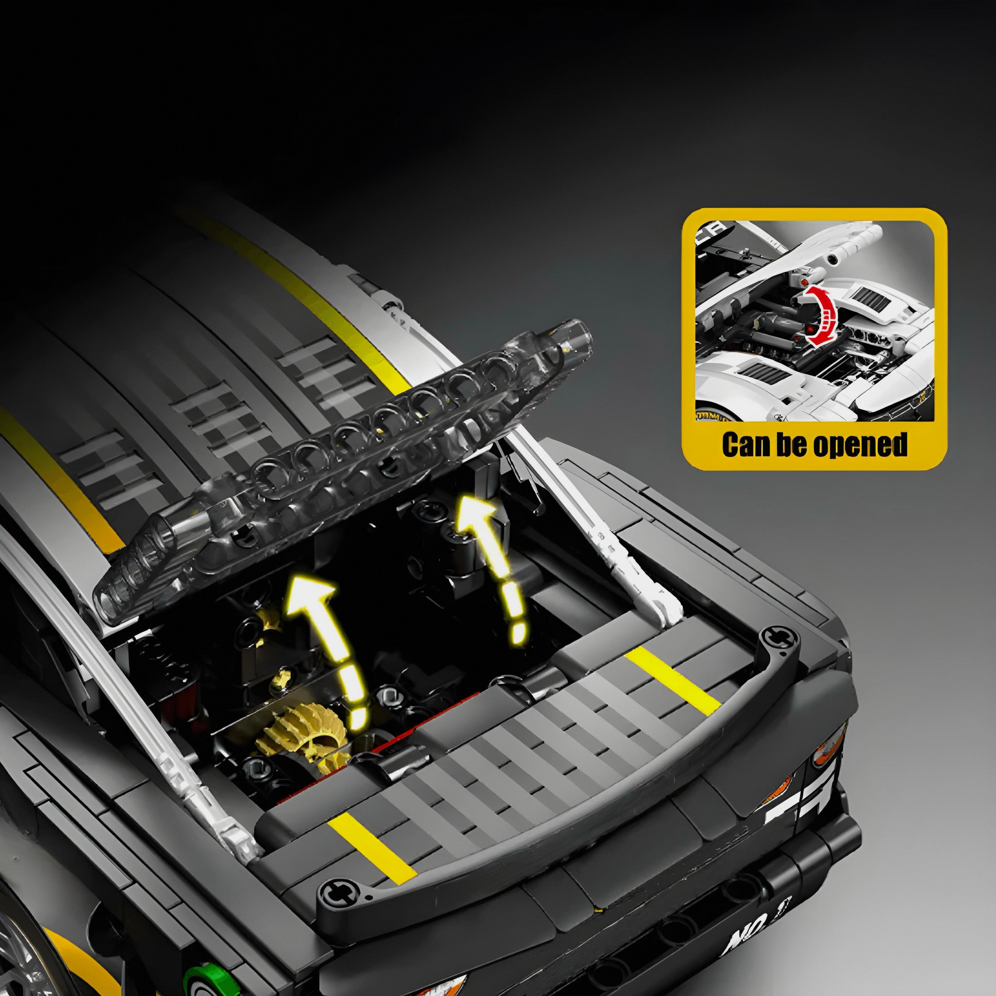 Nascar Edition Muscle Car | 1534pcs