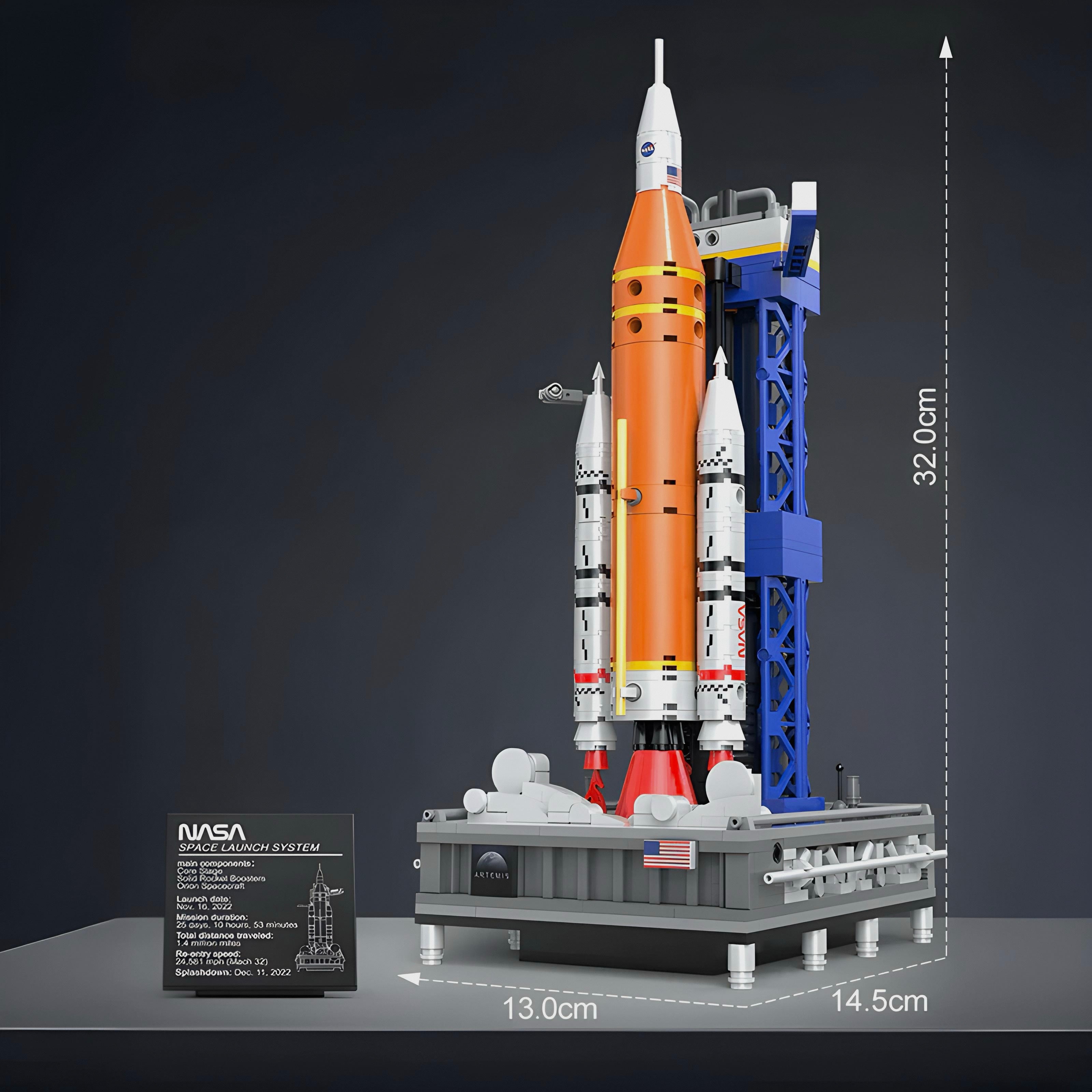SLS Artemis Rocket | 658pcs