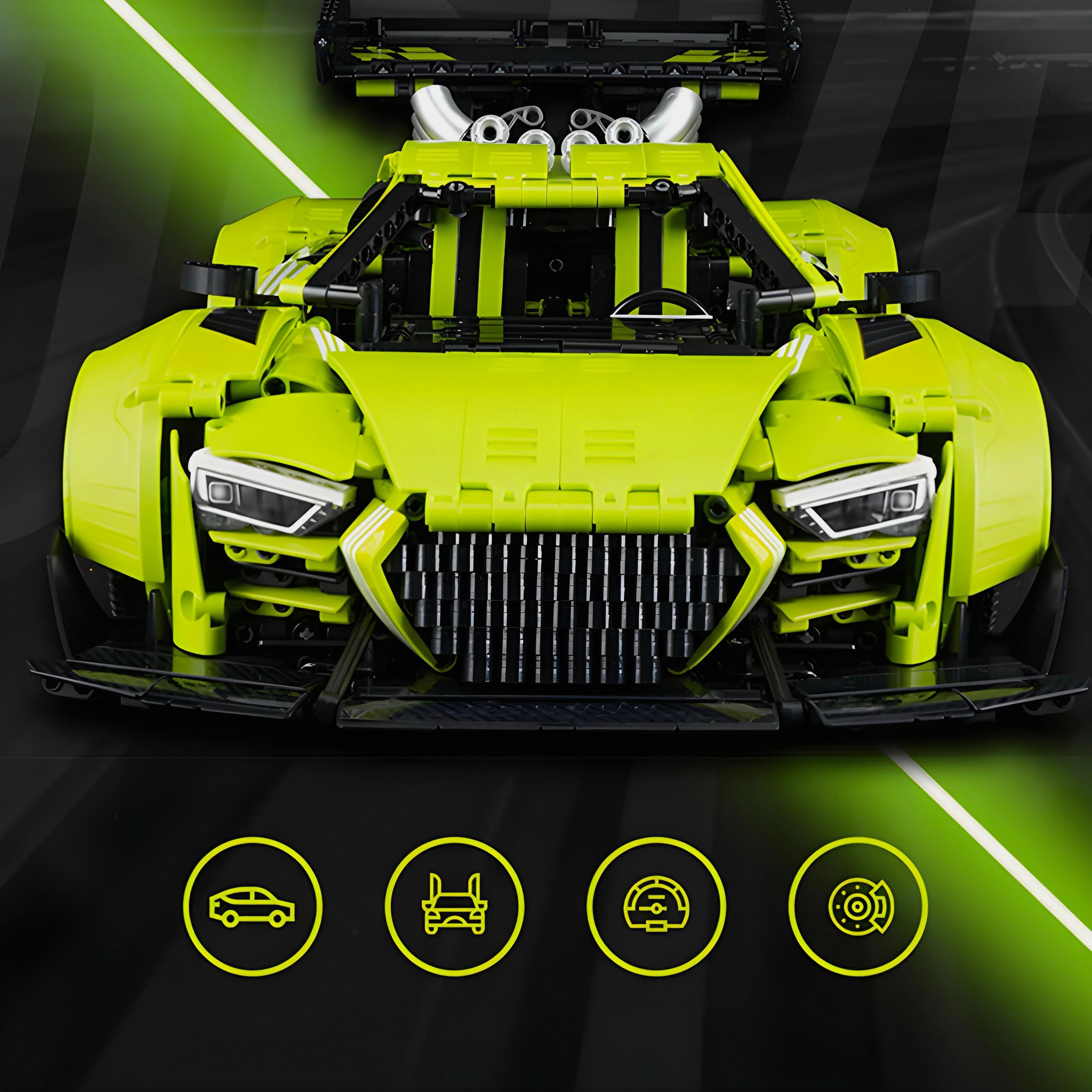 The Ultimate R8 Widebody | 2640pcs