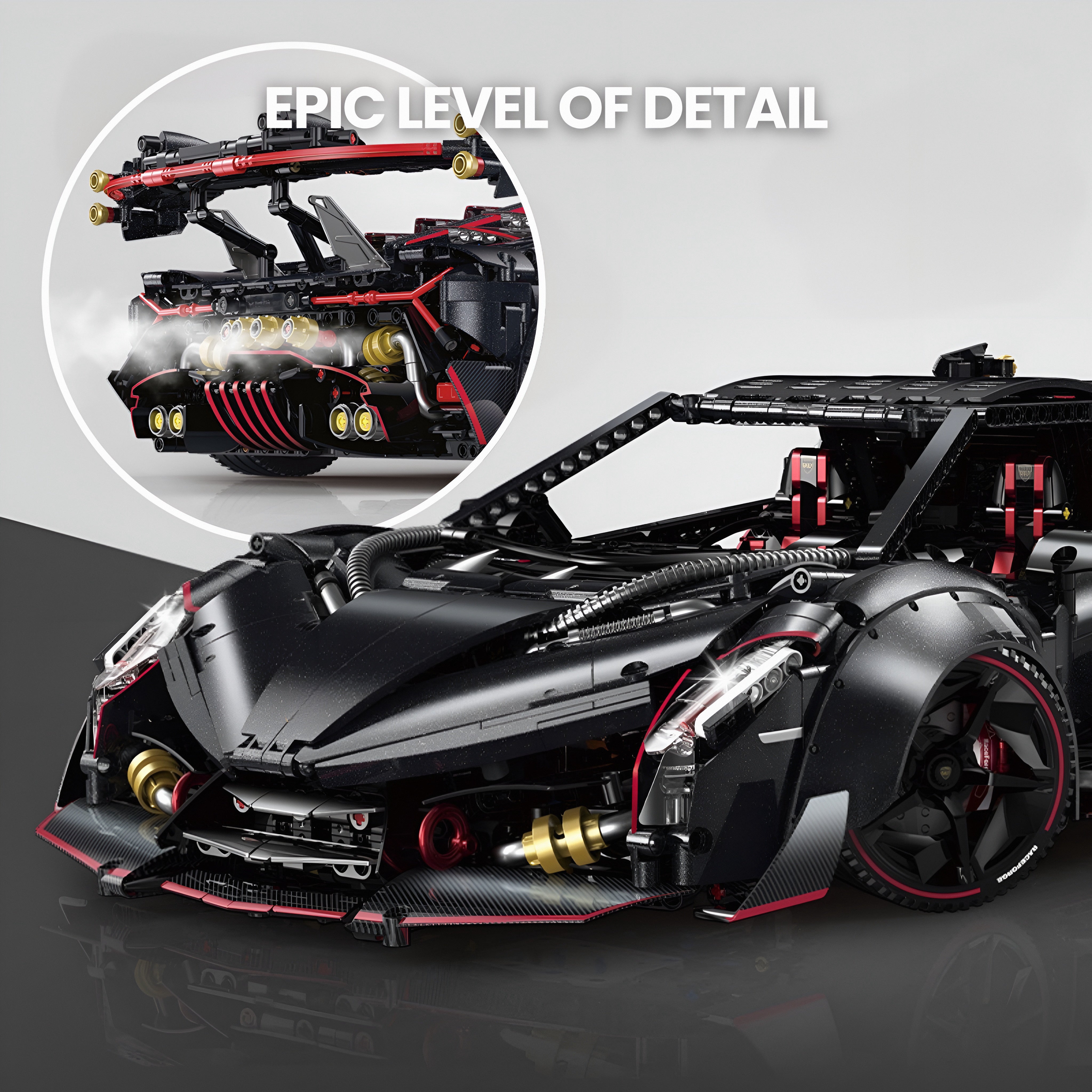 Limited Edition Obsidian V12 Supercar | 3910pcs