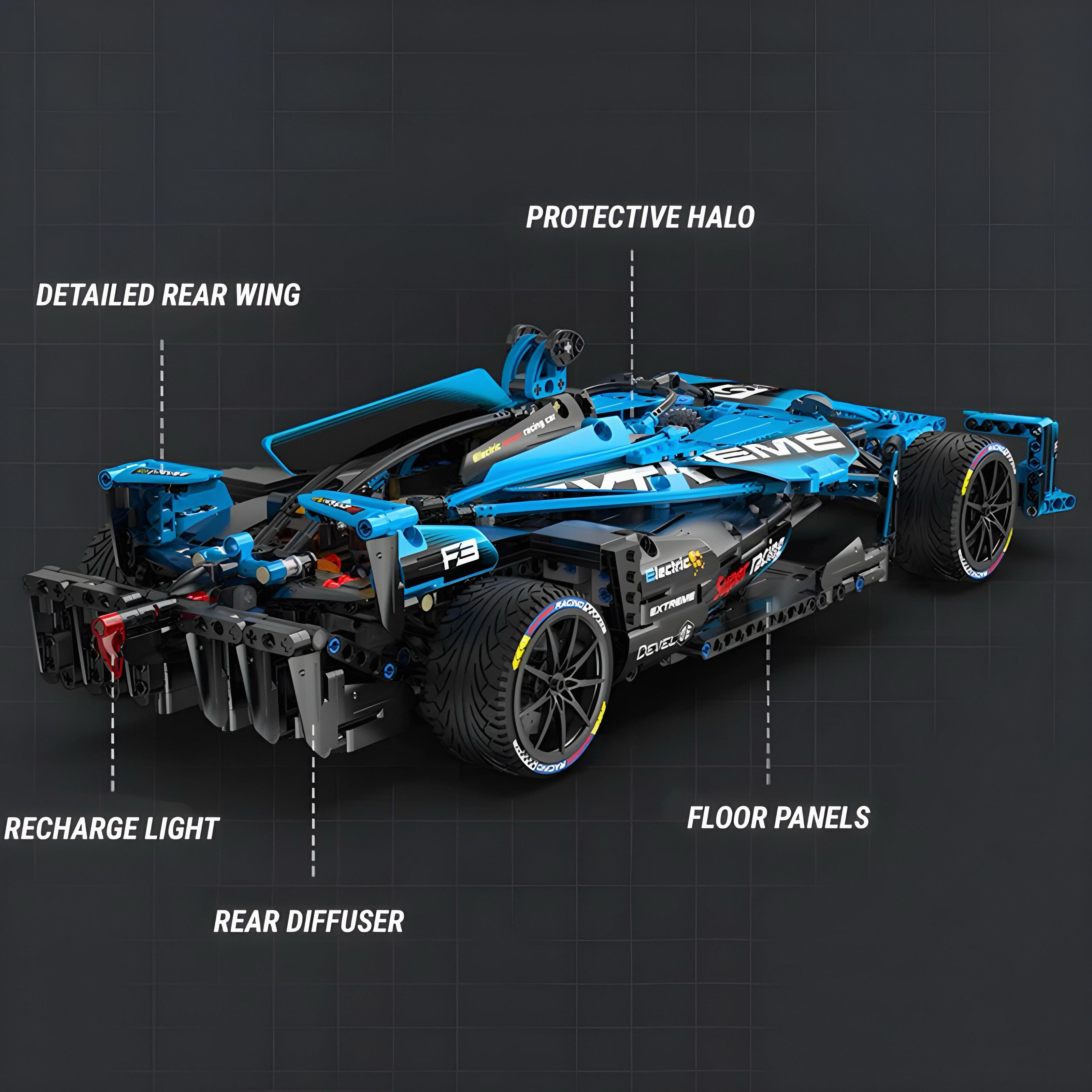Gen 2 Electric Single Seater Race Car | 1666pcs