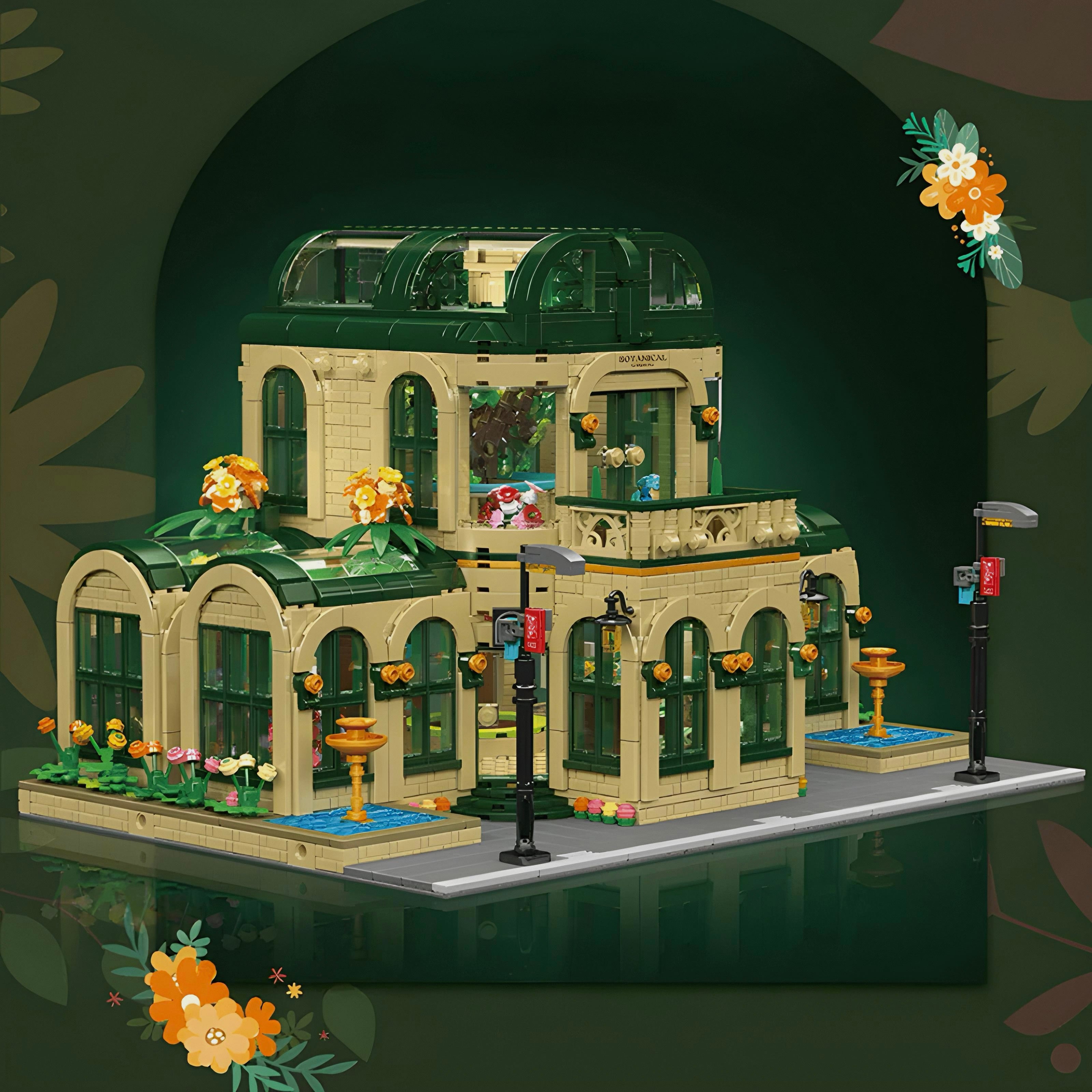 Dome Botanical Gardens | 3382pcs
