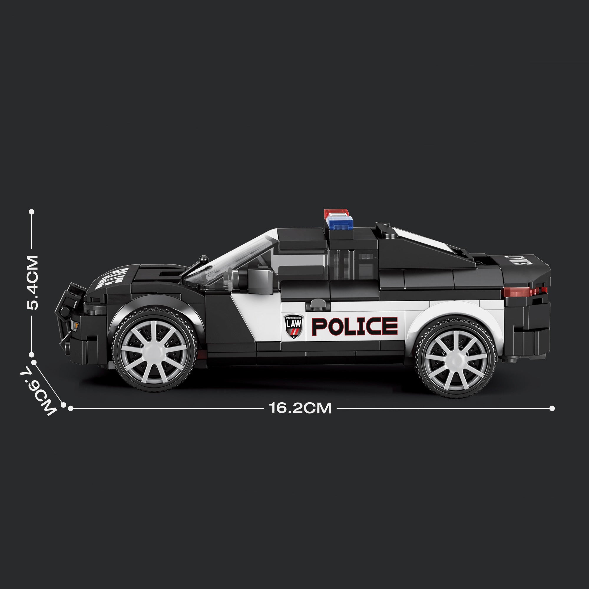 American Police Cruiser | 404pcs