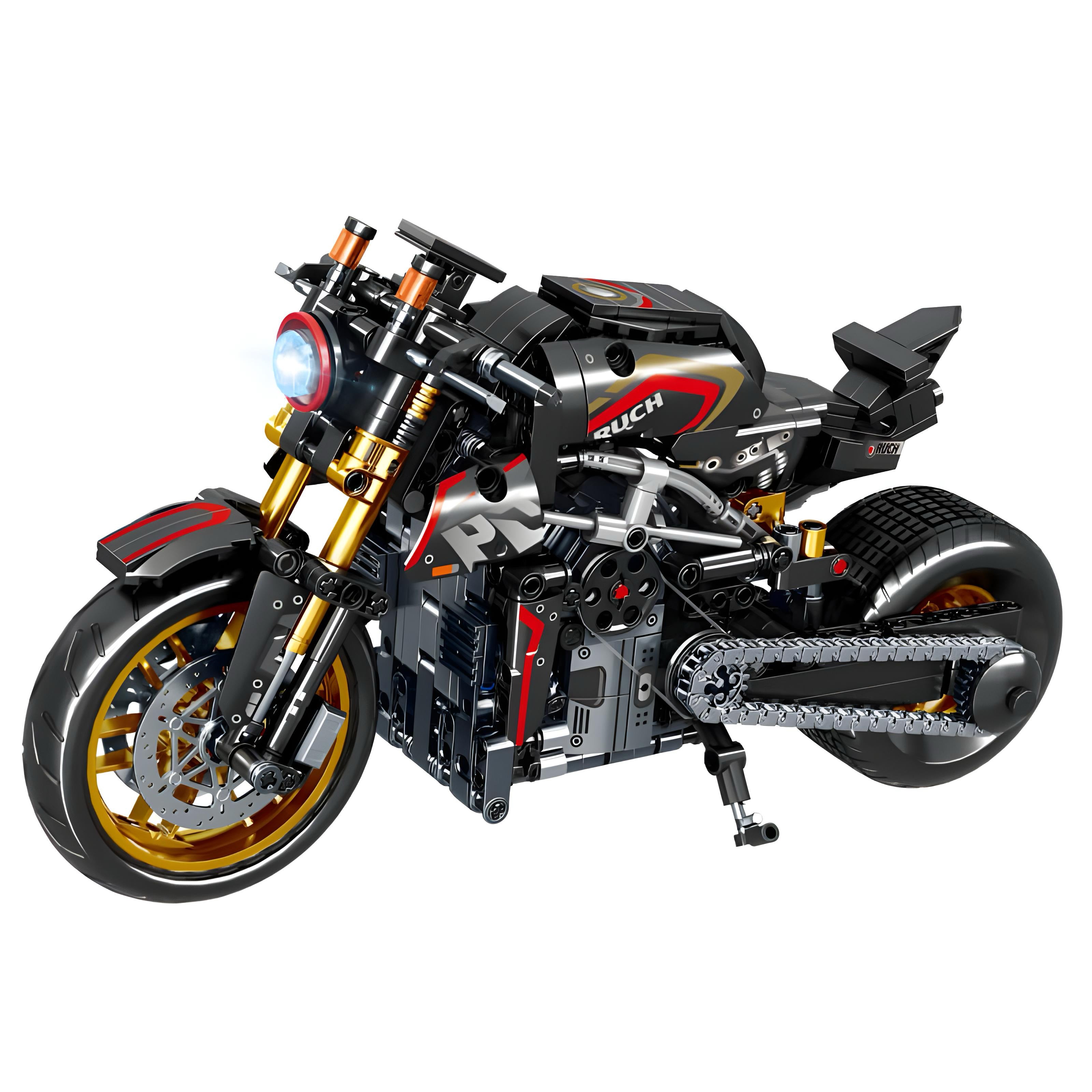 Devil Carbon Sports Bike | 771pcs