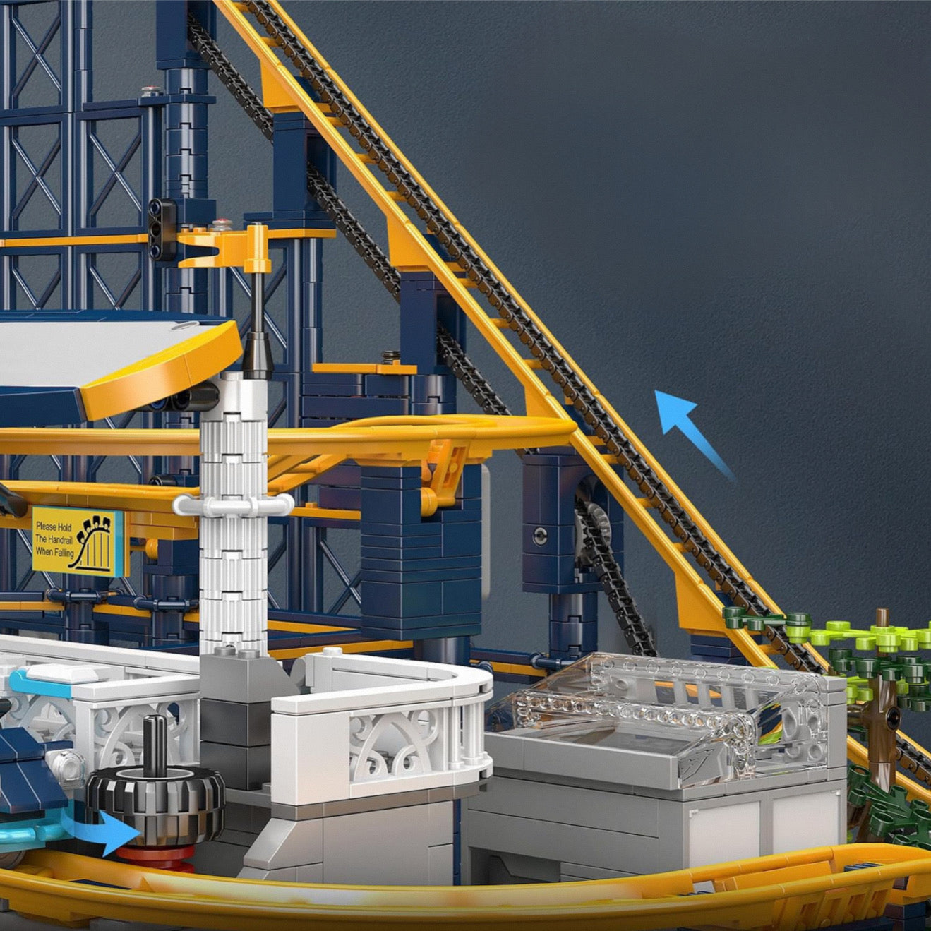 Motorised Looping Roller Coaster | 3238pcs