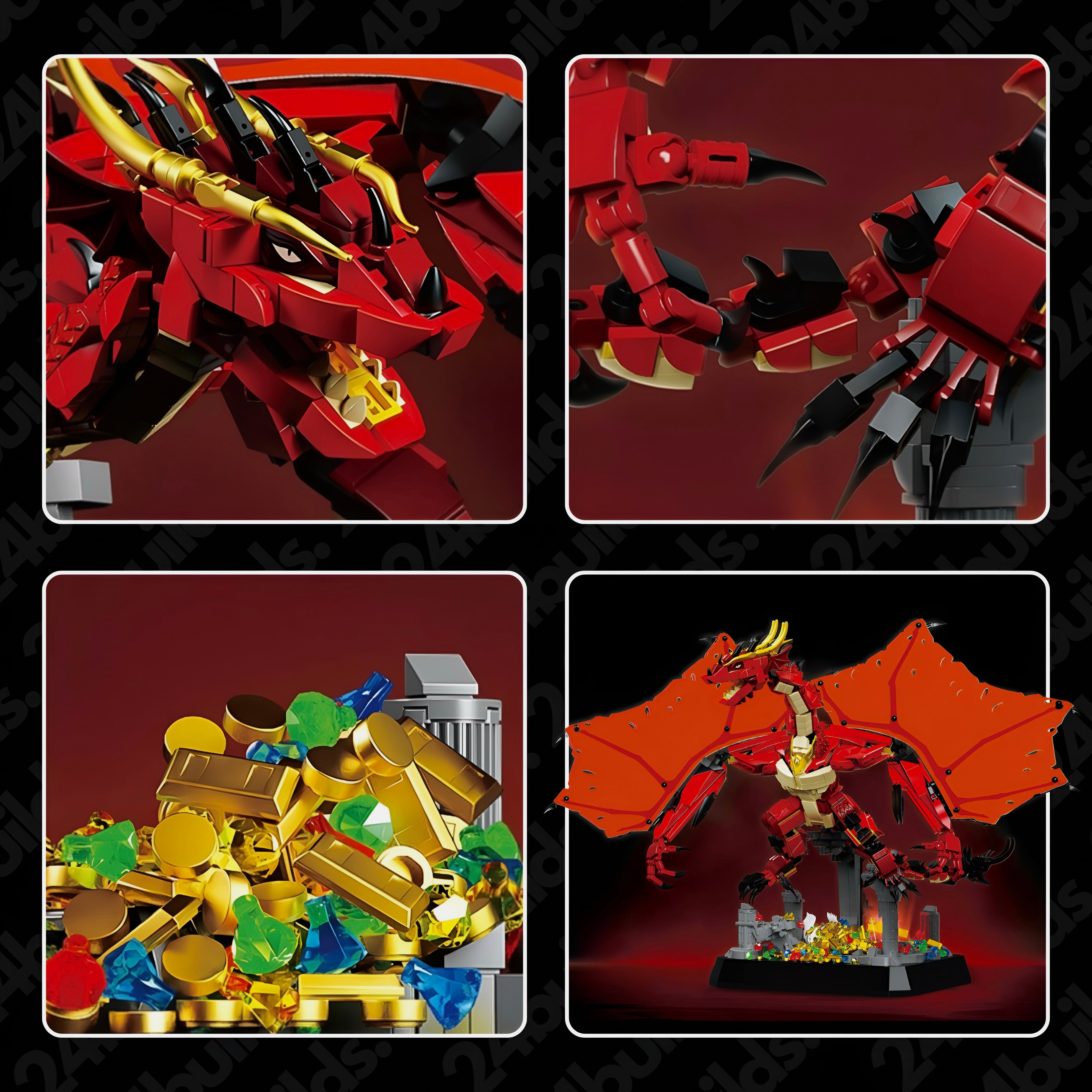 Inferno Dragon | 1738pcs