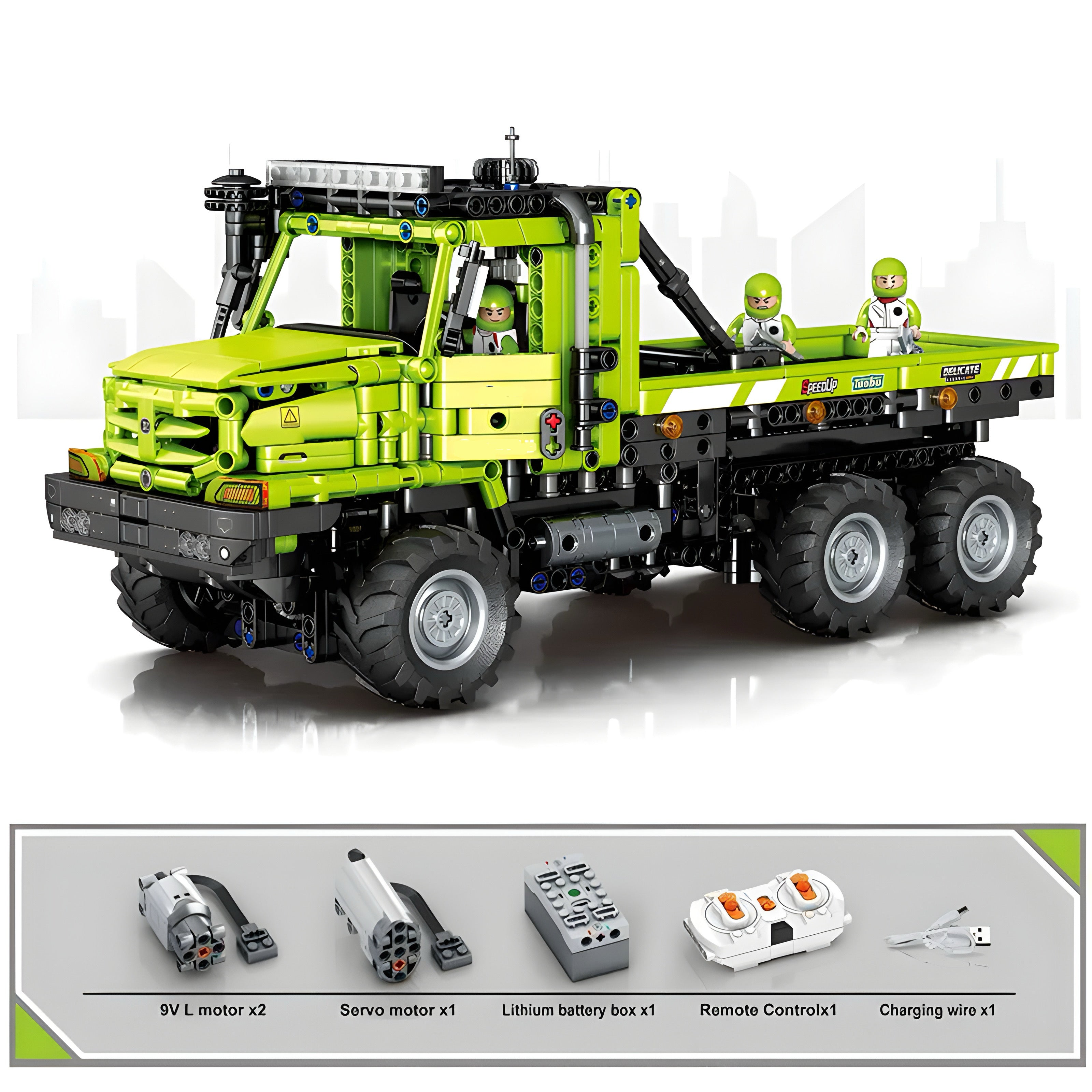 Remote Controlled Recovery Truck | 1336pcs
