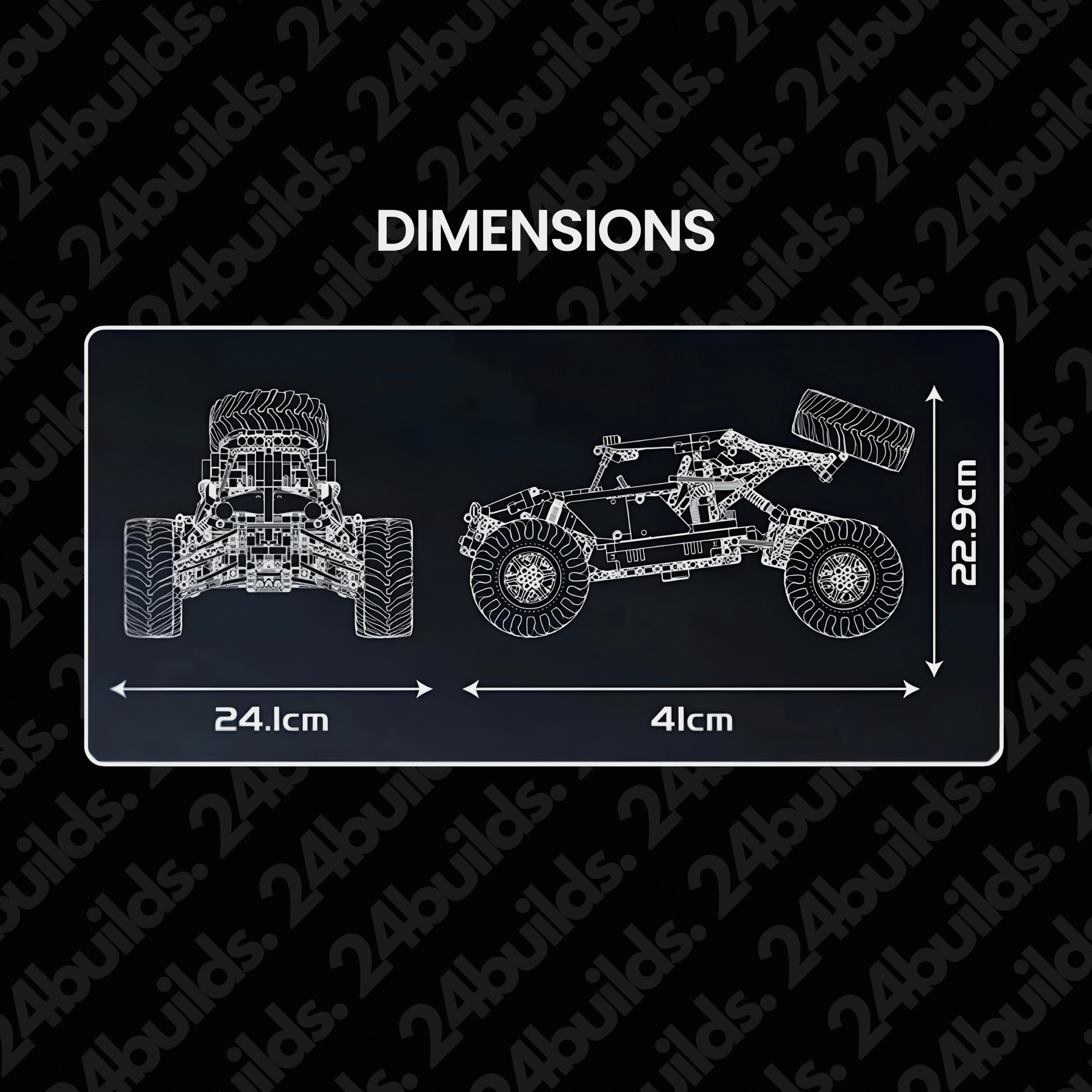Remote Controlled Off Road Buggy | 1018pcs